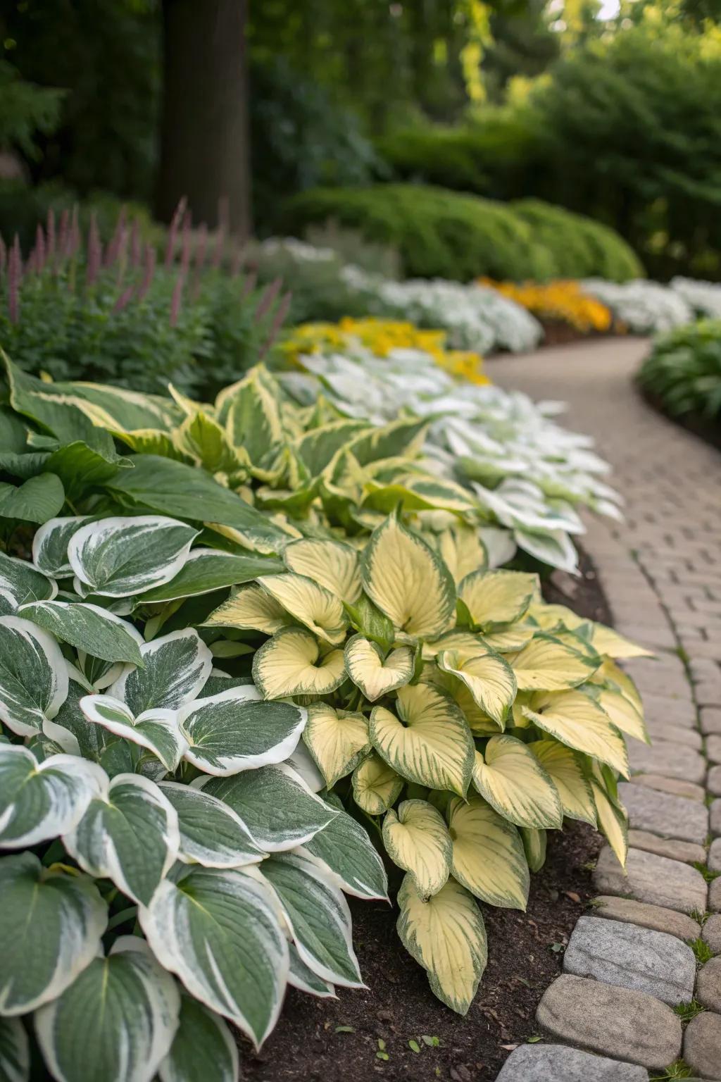 Mosaic planting creates a living artwork in your garden.