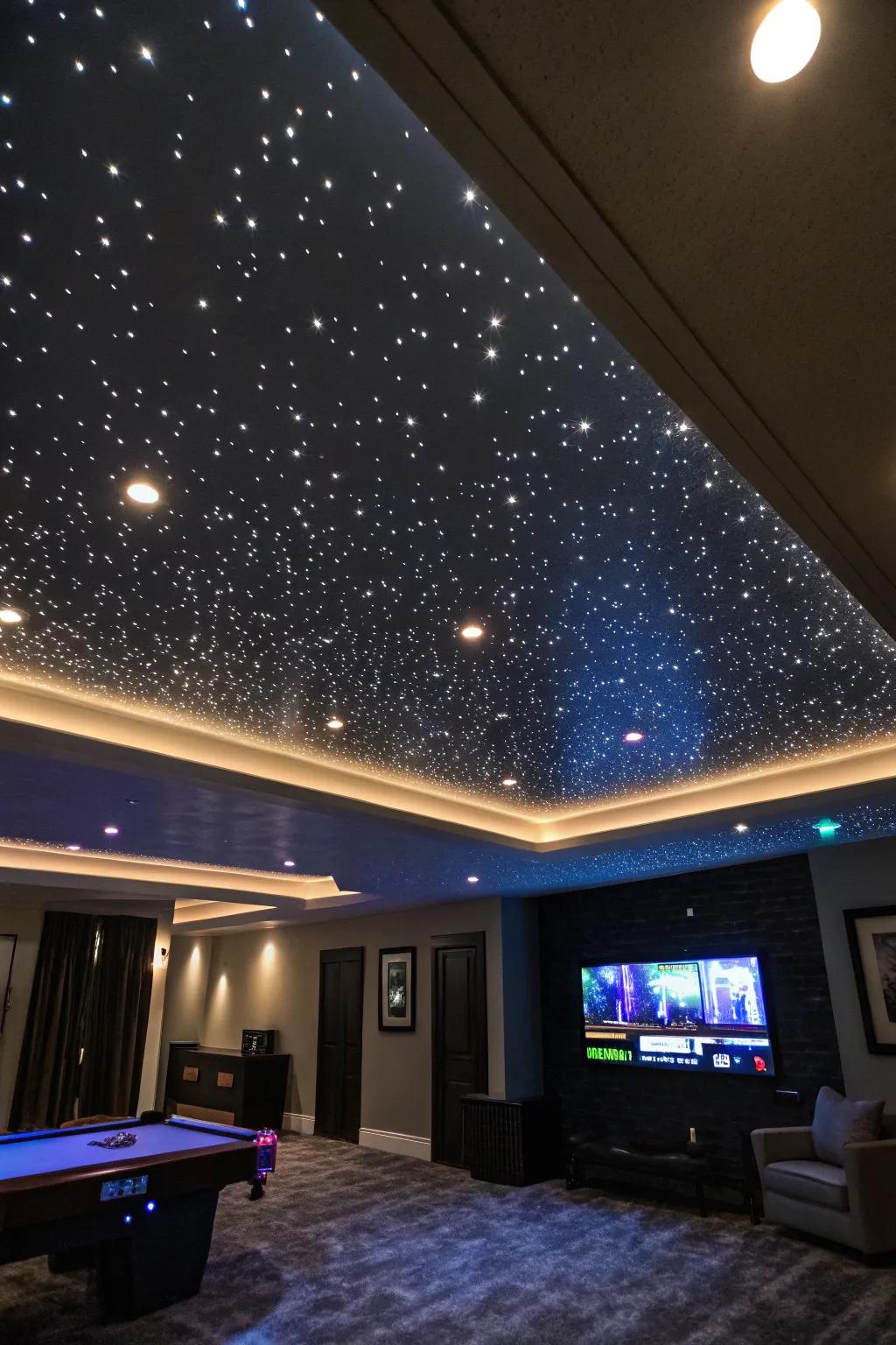 StarShine fibers create a magical starlit sky above.