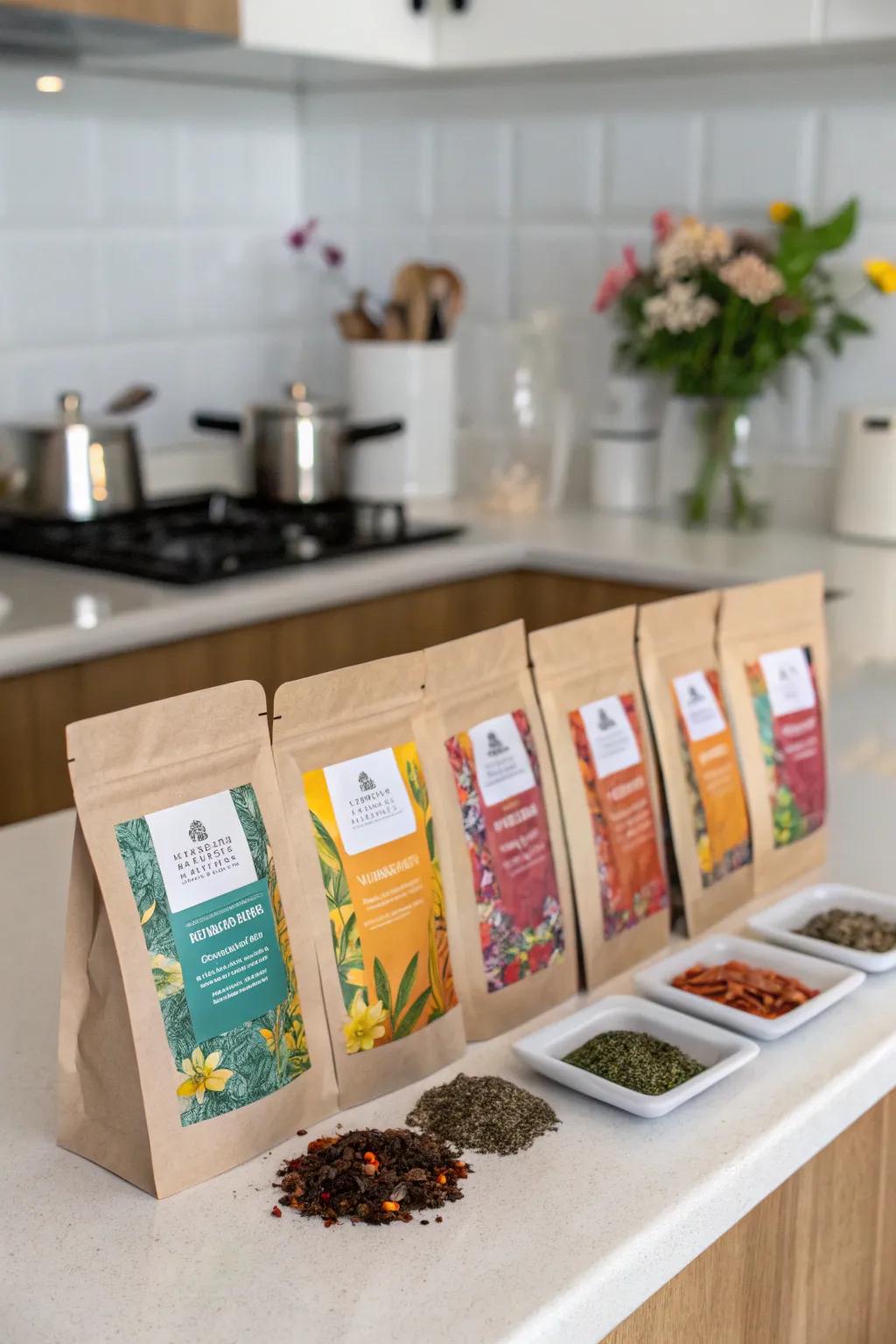A tea sampler that promises a cozy and flavorful experience.