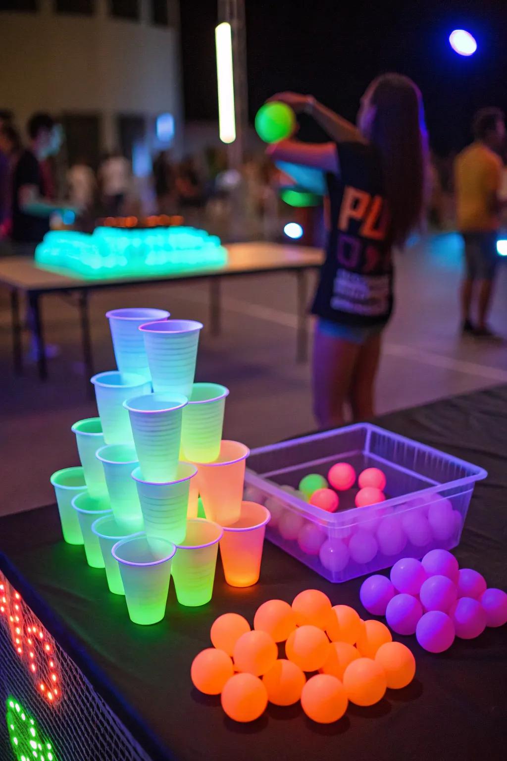 Elevate game night by giving it a glowing twist.