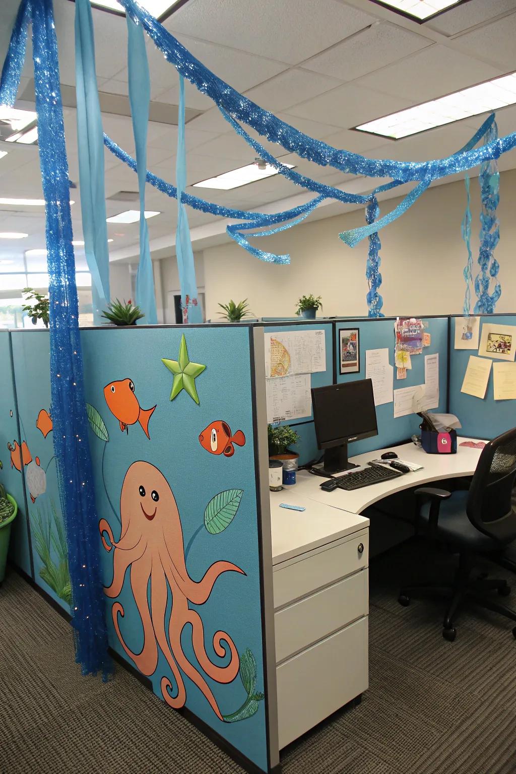 Explore the depths with an under the sea theme that's refreshingly cool.
