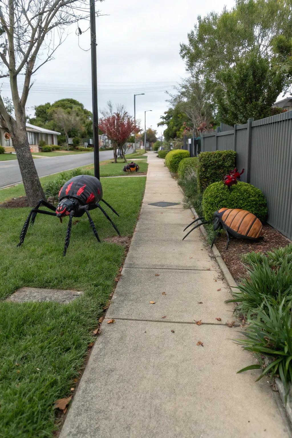 Spooky crawlers inject a delightful, eerie surprise to any Halloween route.