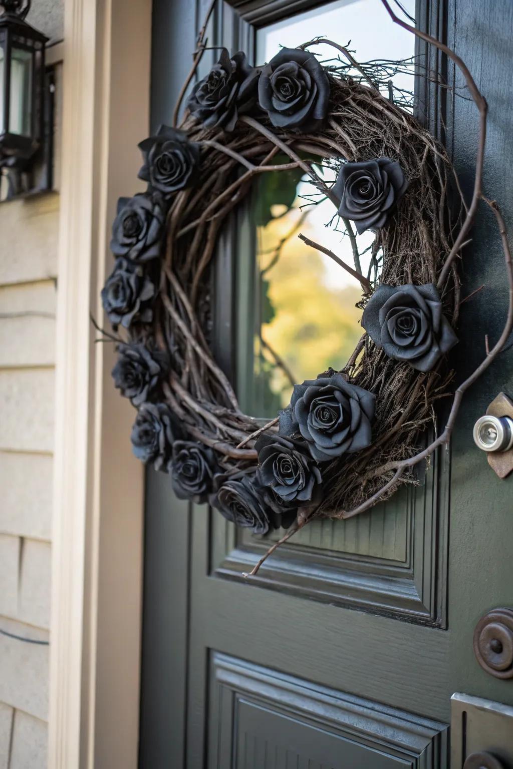 Elegance meets eerie with ghastly verdure.