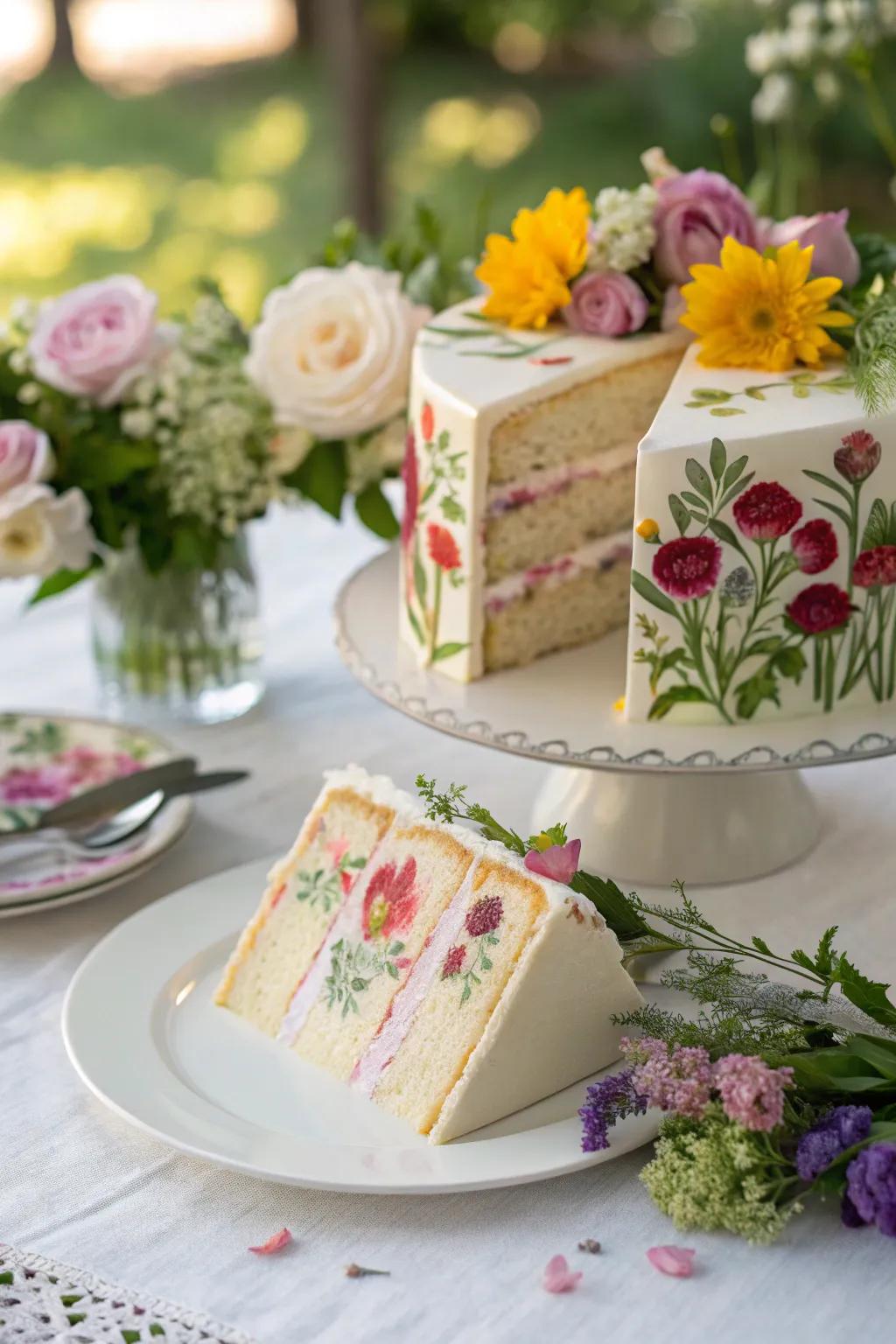 Floral fantasies concealed inside.