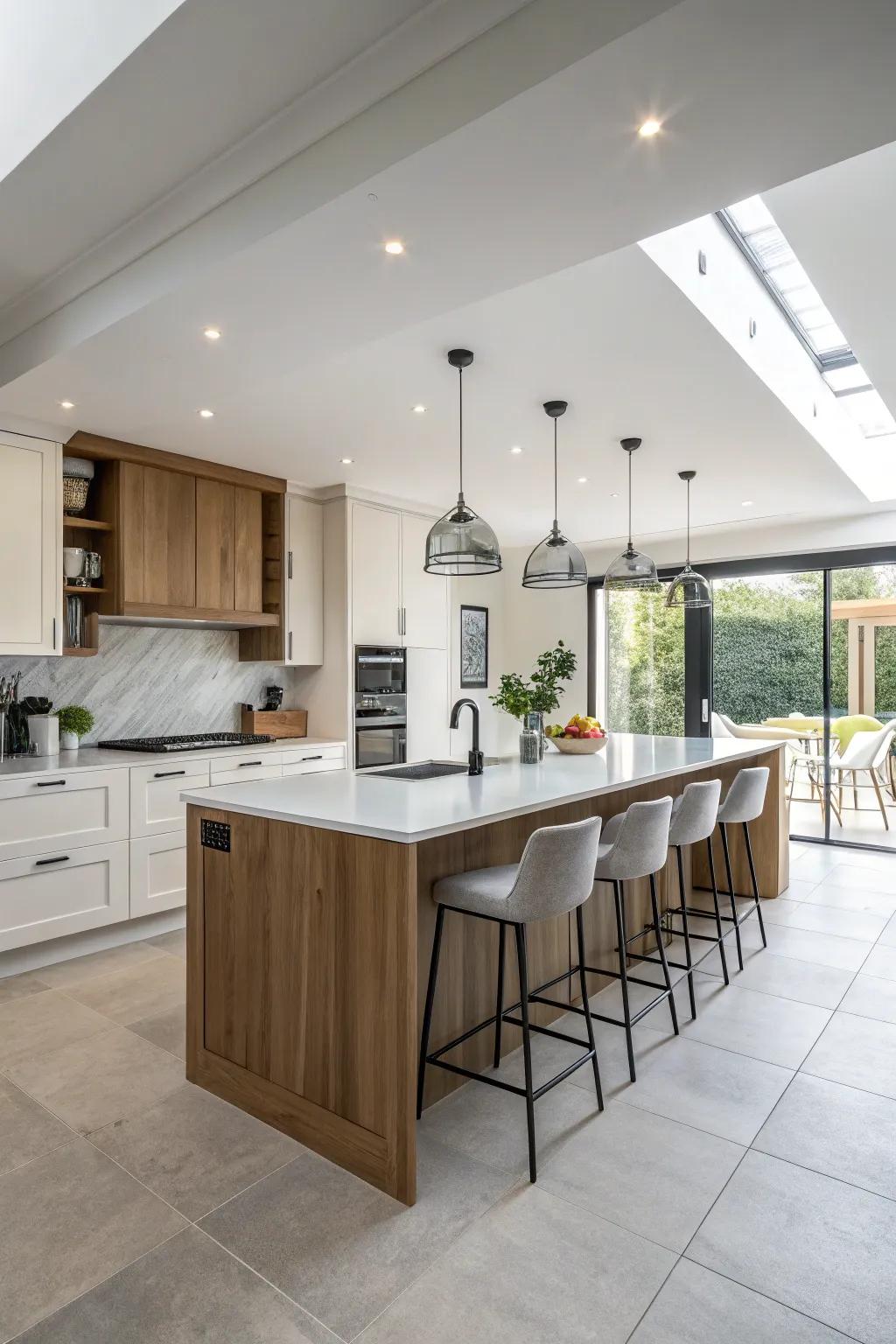 A clever culinary expansion for enhanced functionality and design.