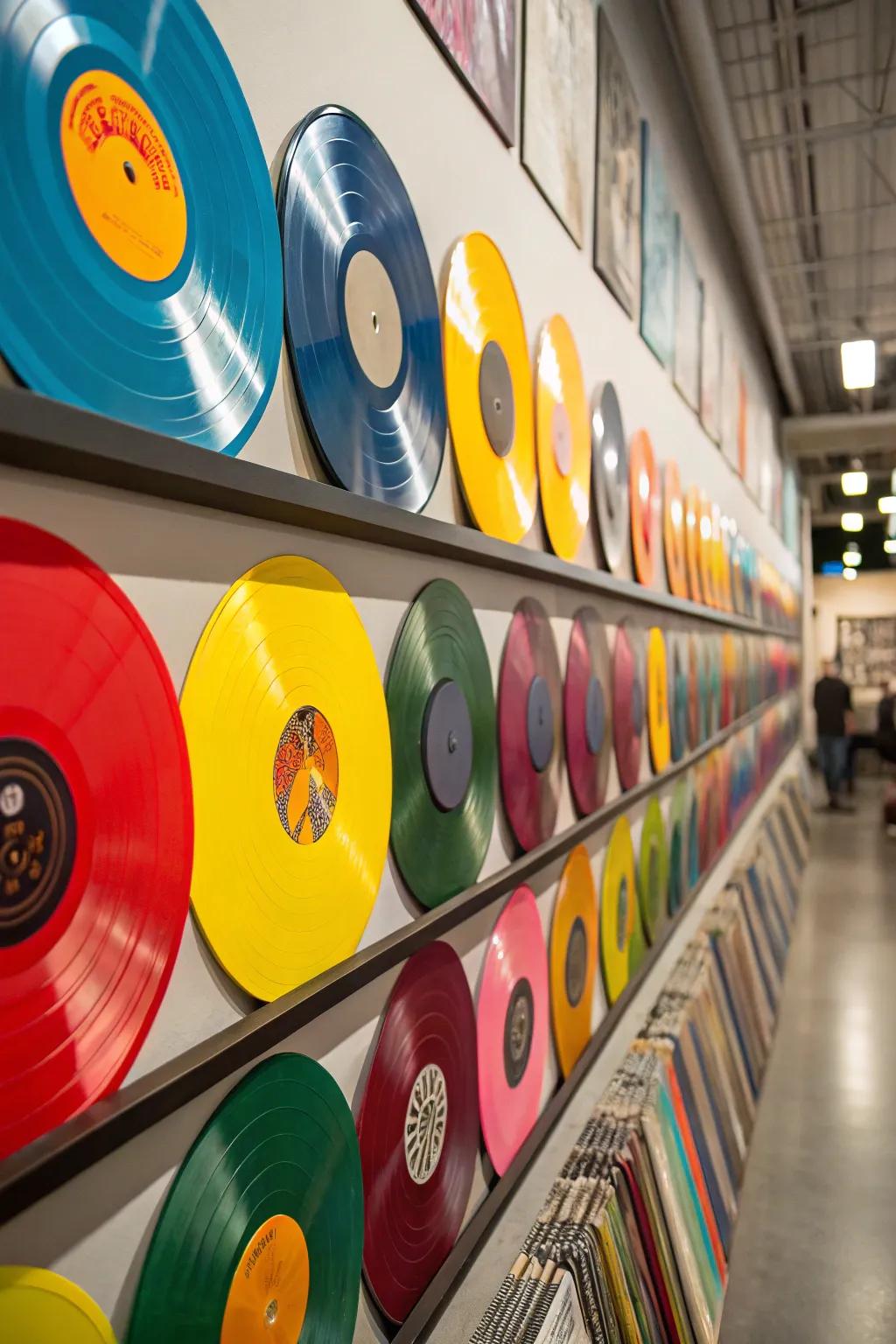 Phonograph recordings contribute a musical element to any celebration area.