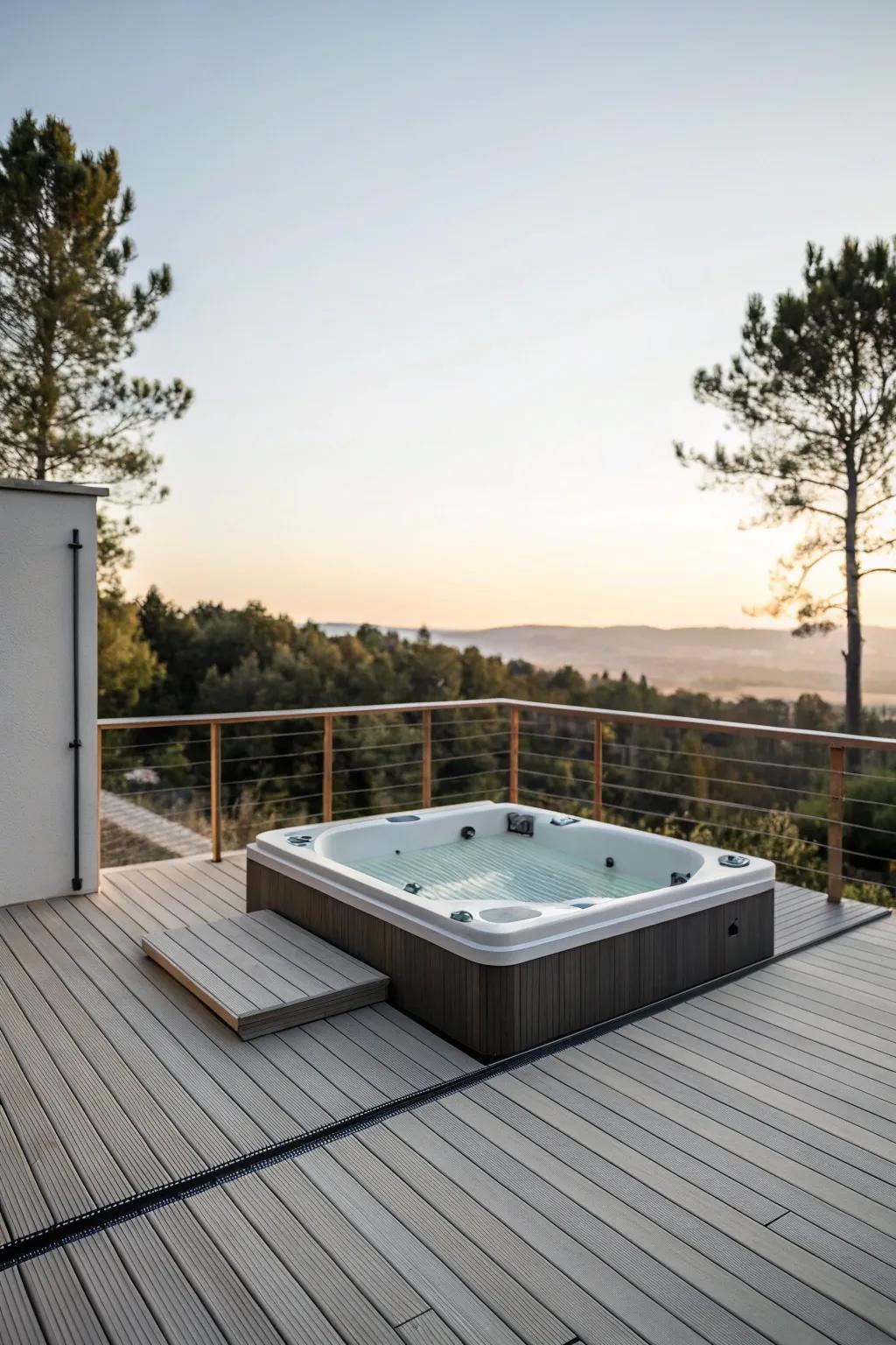Simple design puts emphasis on peace and simplicity.