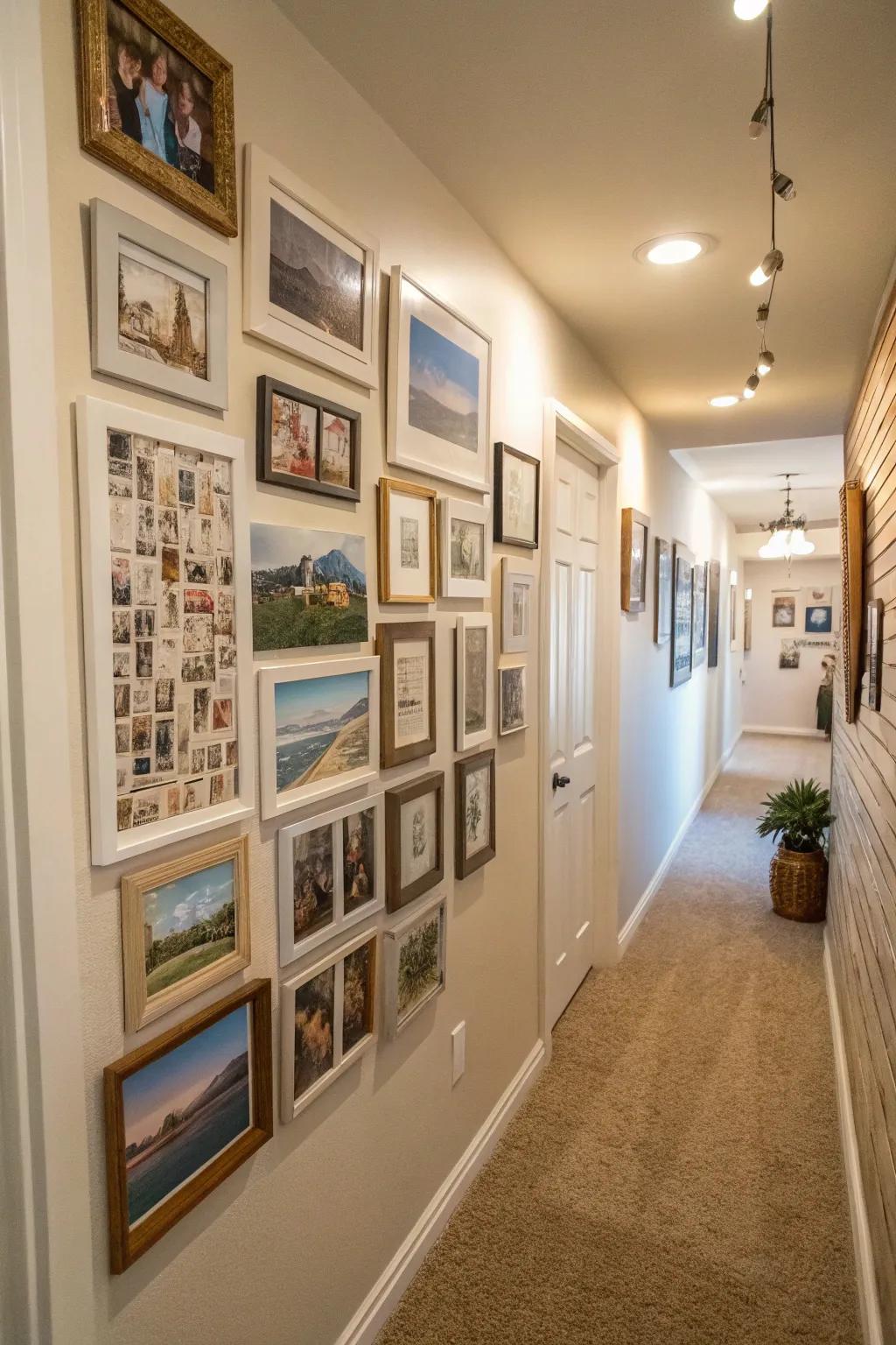 Photos can tell your personal story in your space
