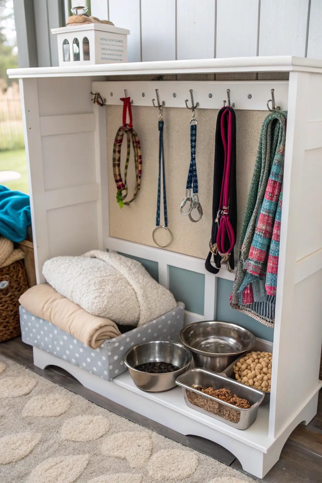 Build a special zone for your animals with a hutch top.