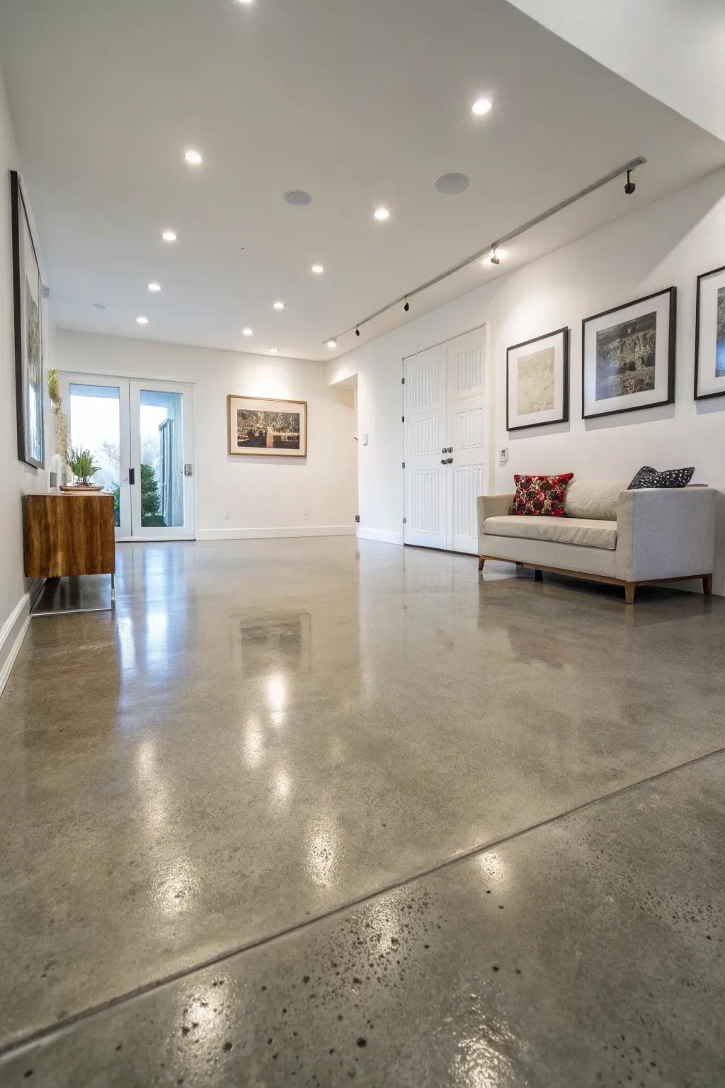 Microtopping is a great way to start fresh with your floor design.