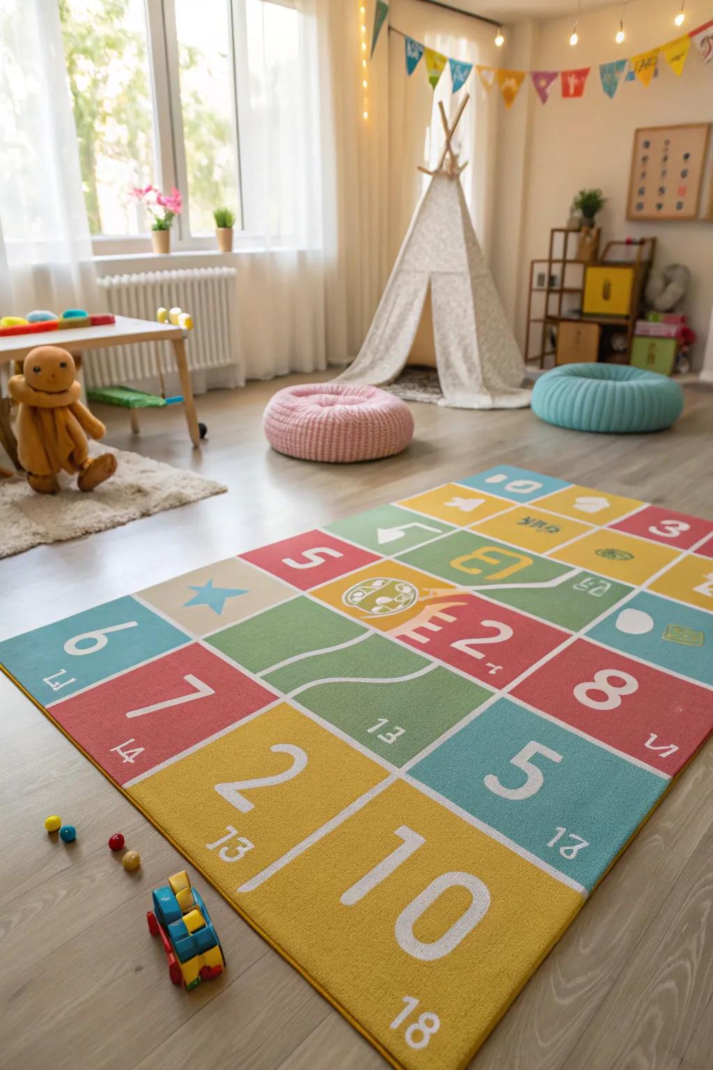 Interactive ground diversions append a playful facet to virtually any area.