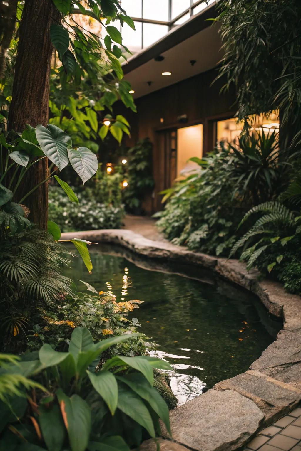 Nature's nooks furnish a serene getaway within your dwelling.