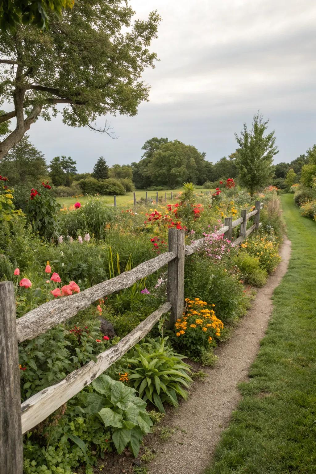 Timber boundaries afford solitude with a naturalistic nuance.