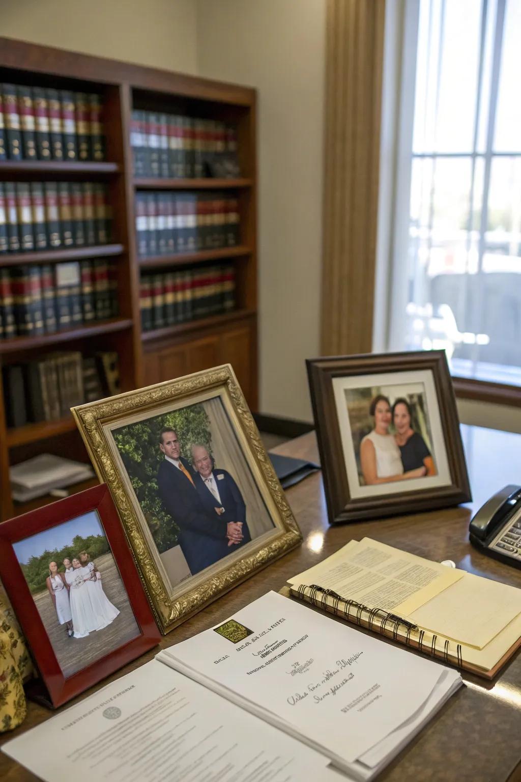 Personal touches foster a relatable and warm environment.