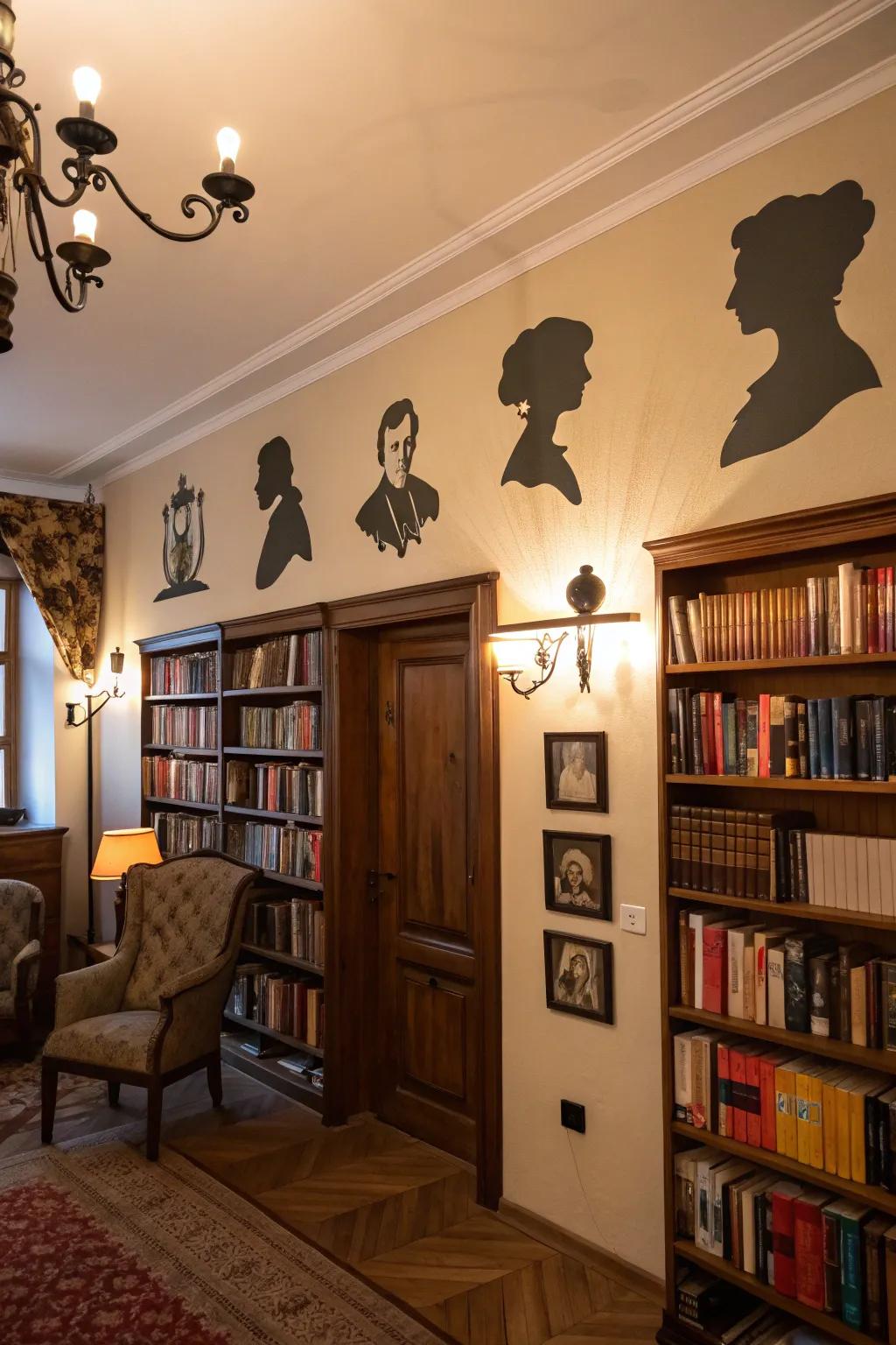 Persona murals can bring a sense of familiarity and nostalgia to your library.