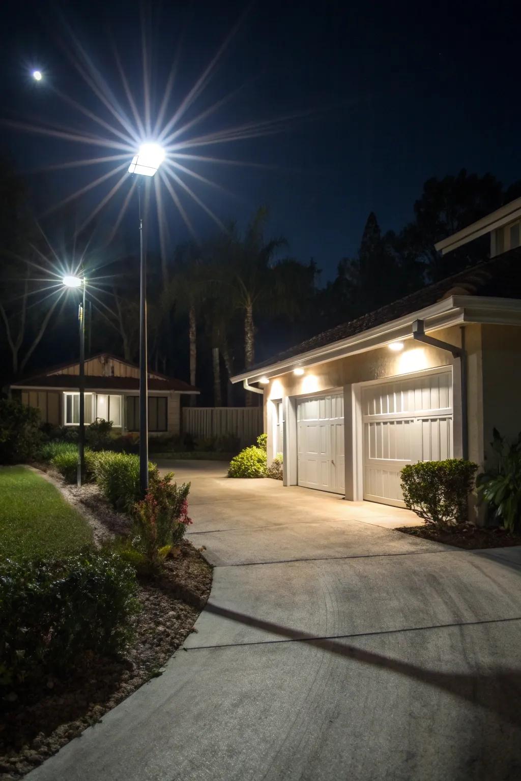 Solar motion sensor lights contribute to enhanced security and profound peace of mind.