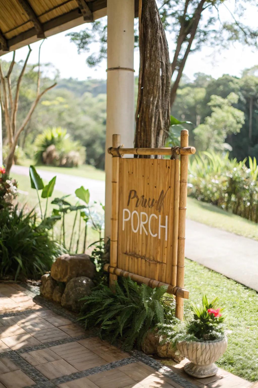 Showcasing a sustainable lifestyle.