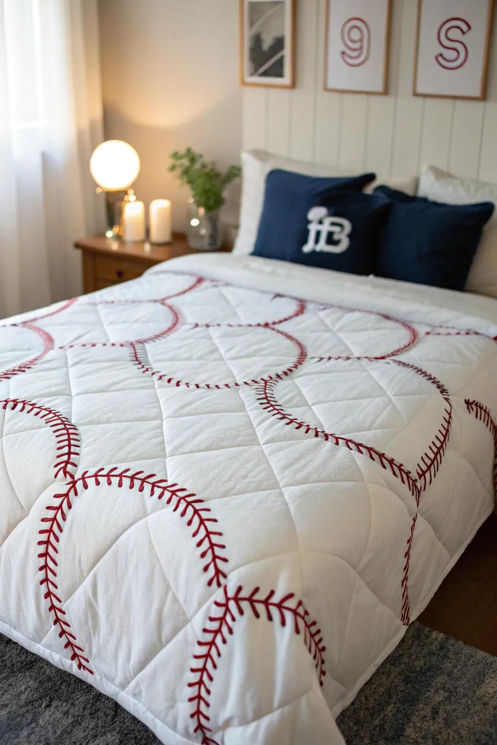 Integrate <strong><em>rally towels</em></strong> into your bedding to inject individual style.” loading=”lazy” class=”pimg”>
	</picture><figcaption>Integrate <strong><em>rally towels</em></strong> into your bedding to inject individual style.</figcaption></figure>
<p>Incorporate <strong><em>rally towels</em></strong> into your bedding arrangement by stitching them onto a comforter for a personalized flair.</p>
<h3>Useful items to consider:</h3>
<ul class=