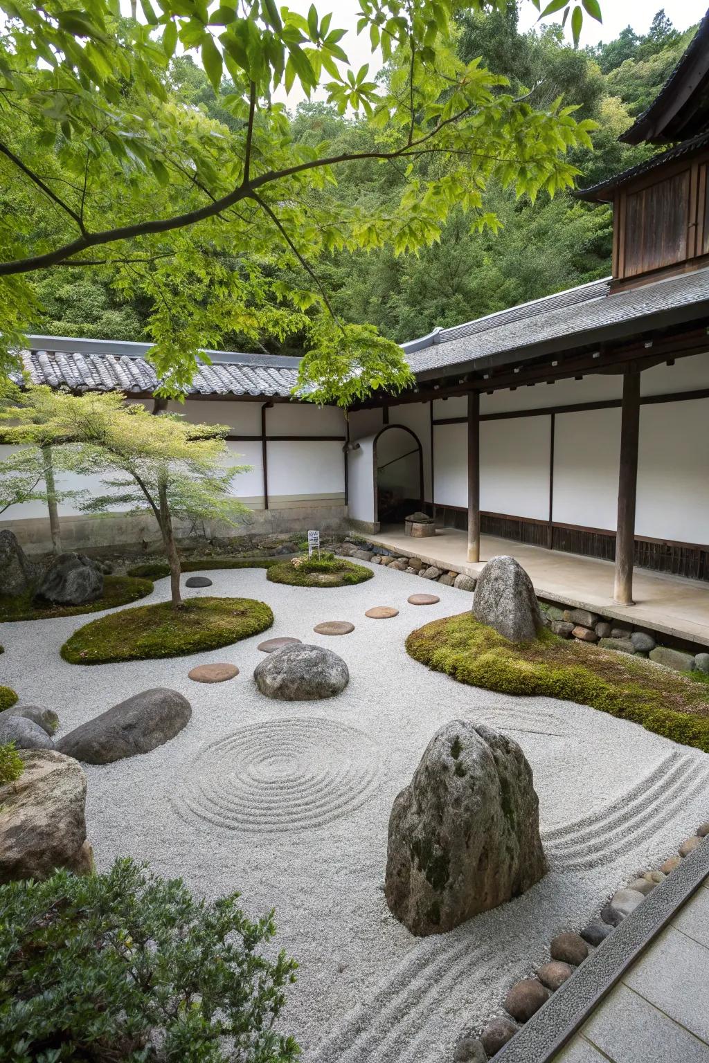 A contemplative garden delivers a peaceful retreat within your backyard.