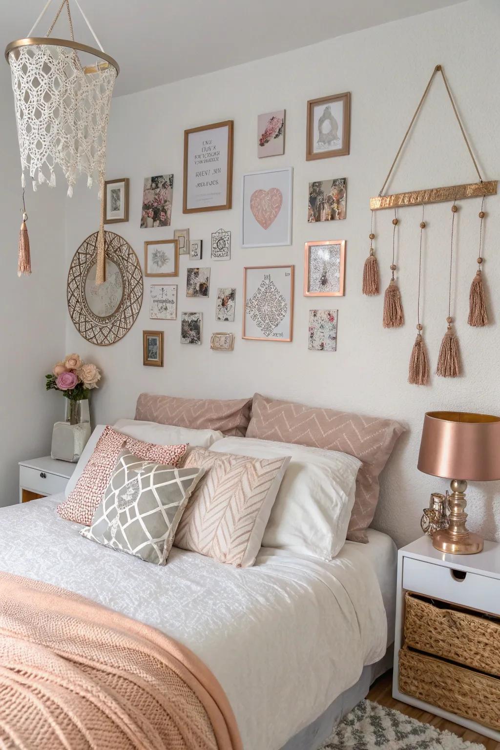Giving your room a personal touch is easy with these DIY projects.