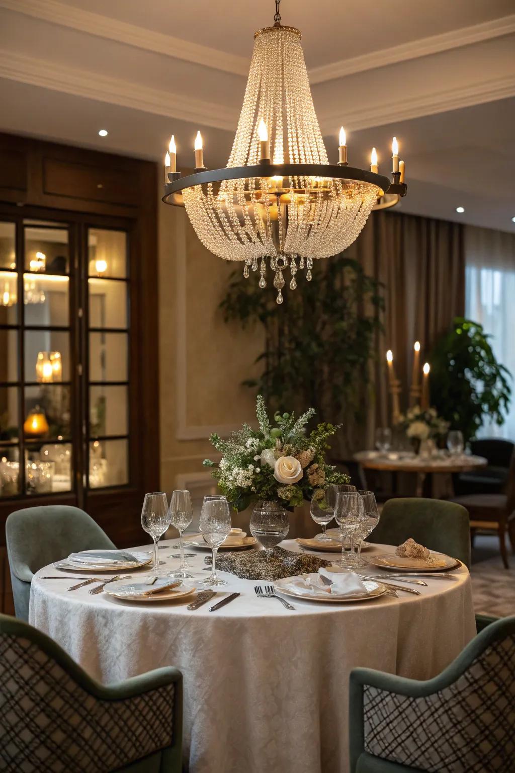 Illumination sets the ambiance and enhances design.