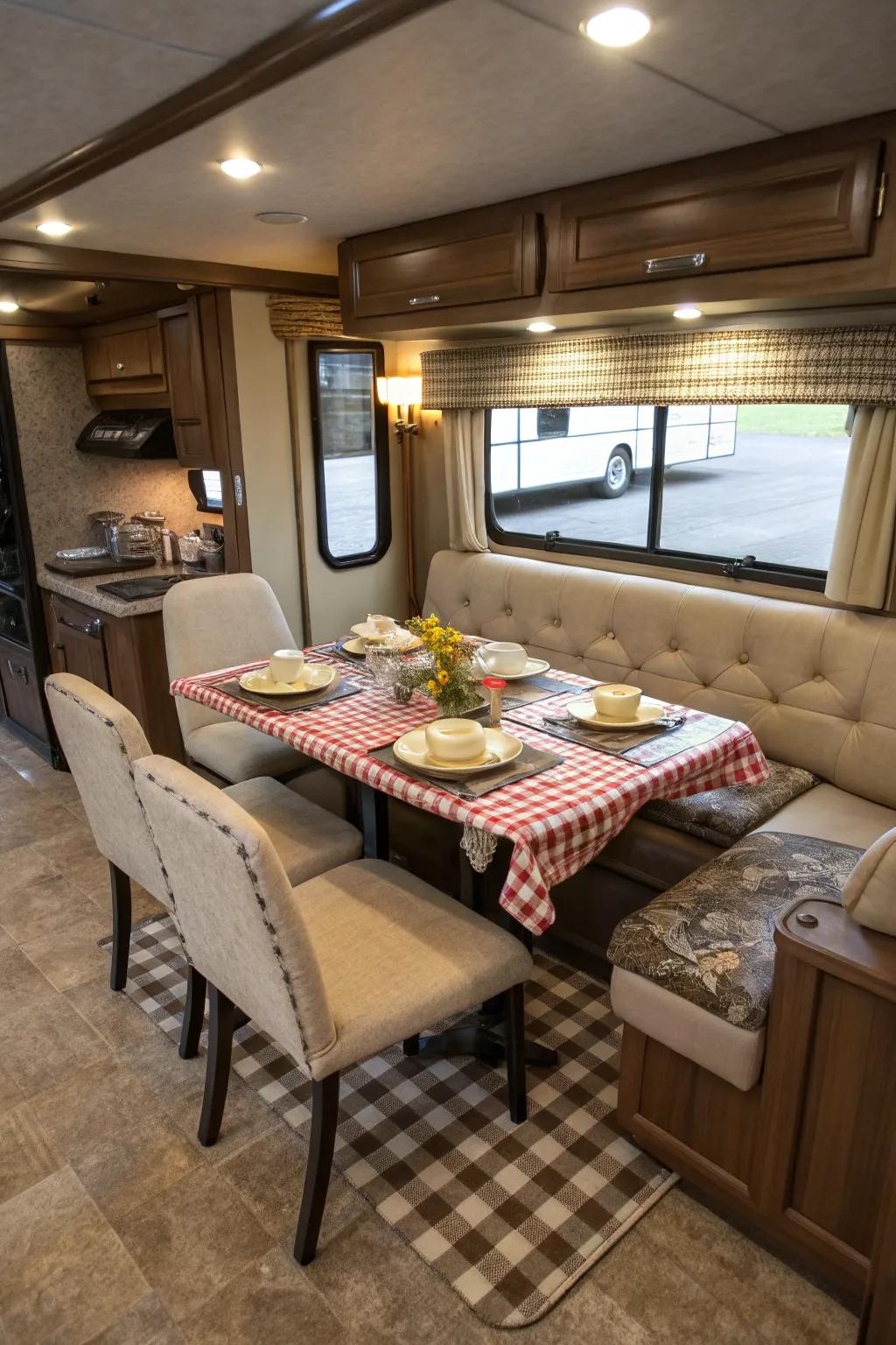 Adaptable tables provide the flexibility perfect for any event.