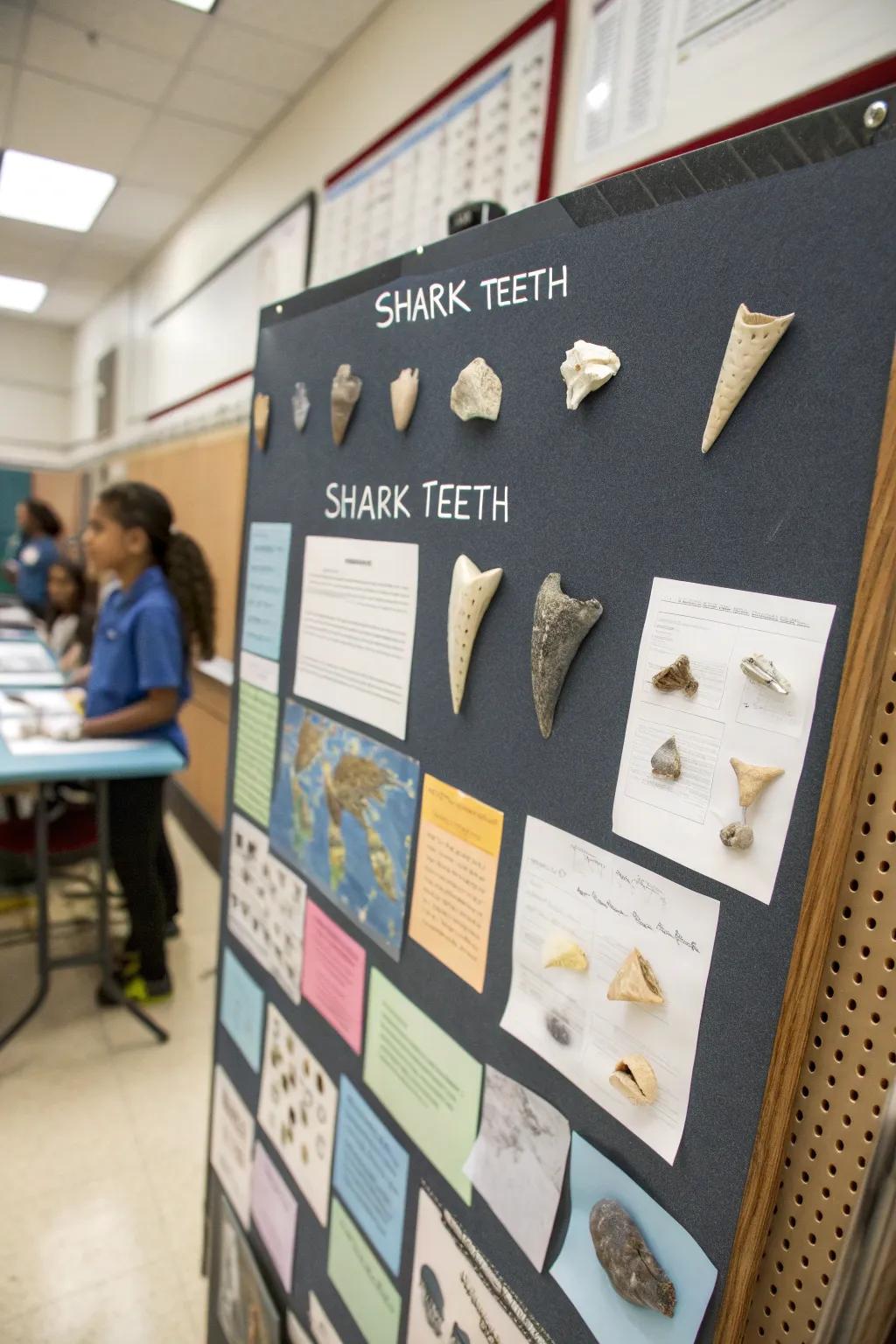 Discover the diverse and mesmerizing world of shark teeth.