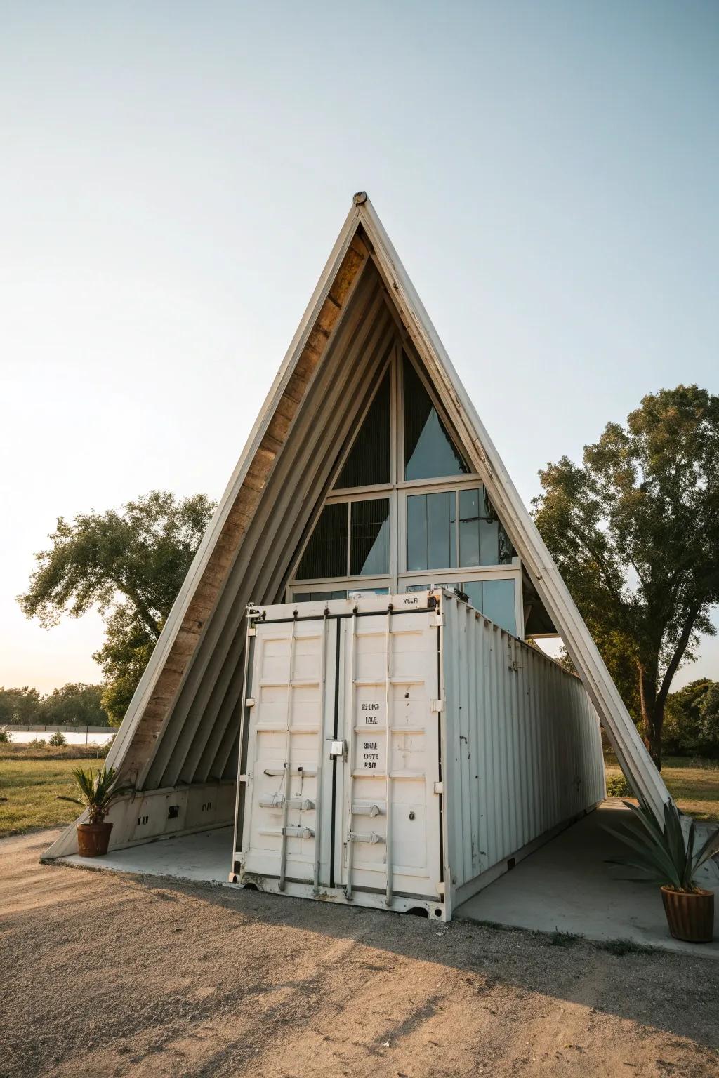 Classic gabled roofs proffer style and practicality.