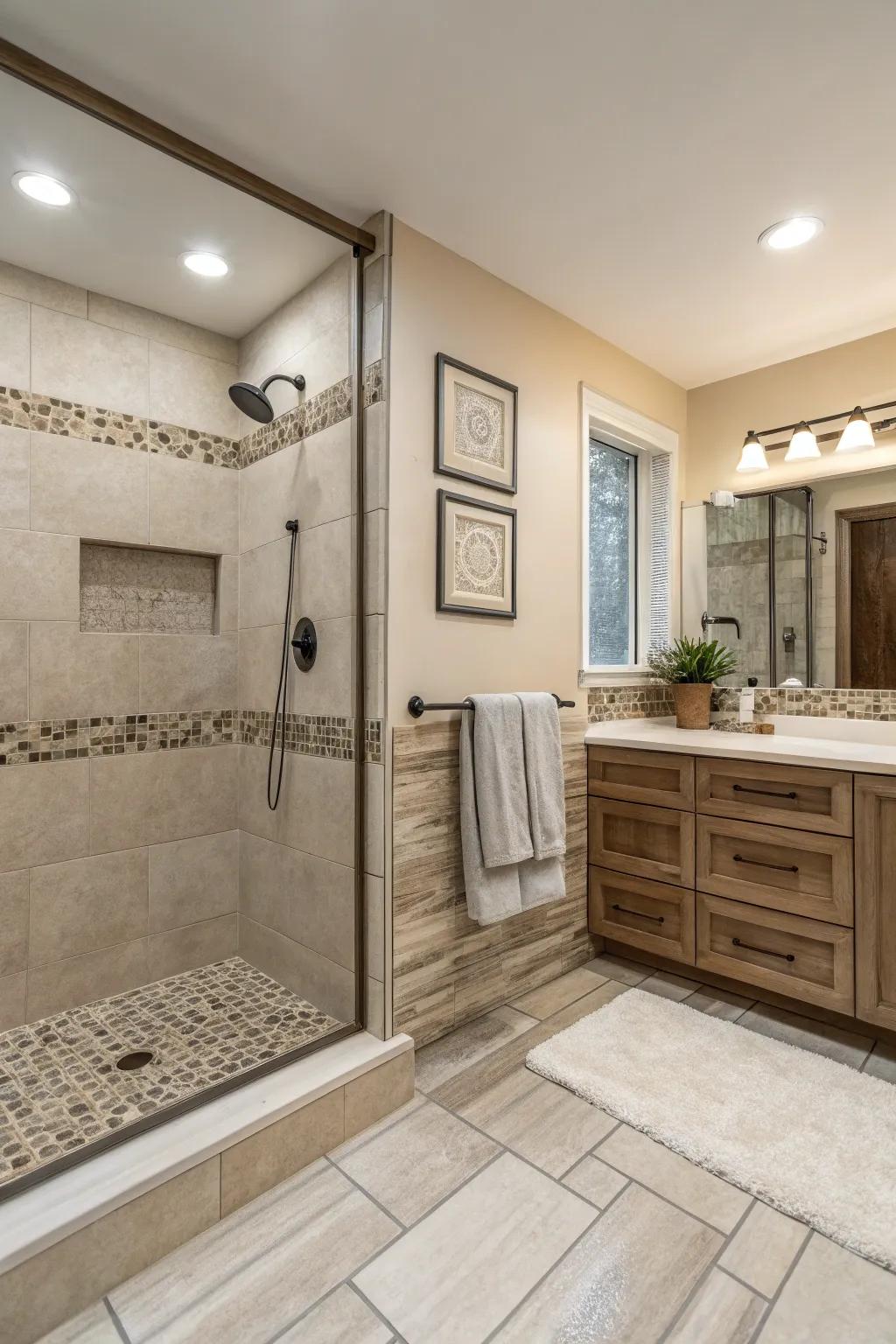 Neutral tones offer timeless elegance and adaptability.