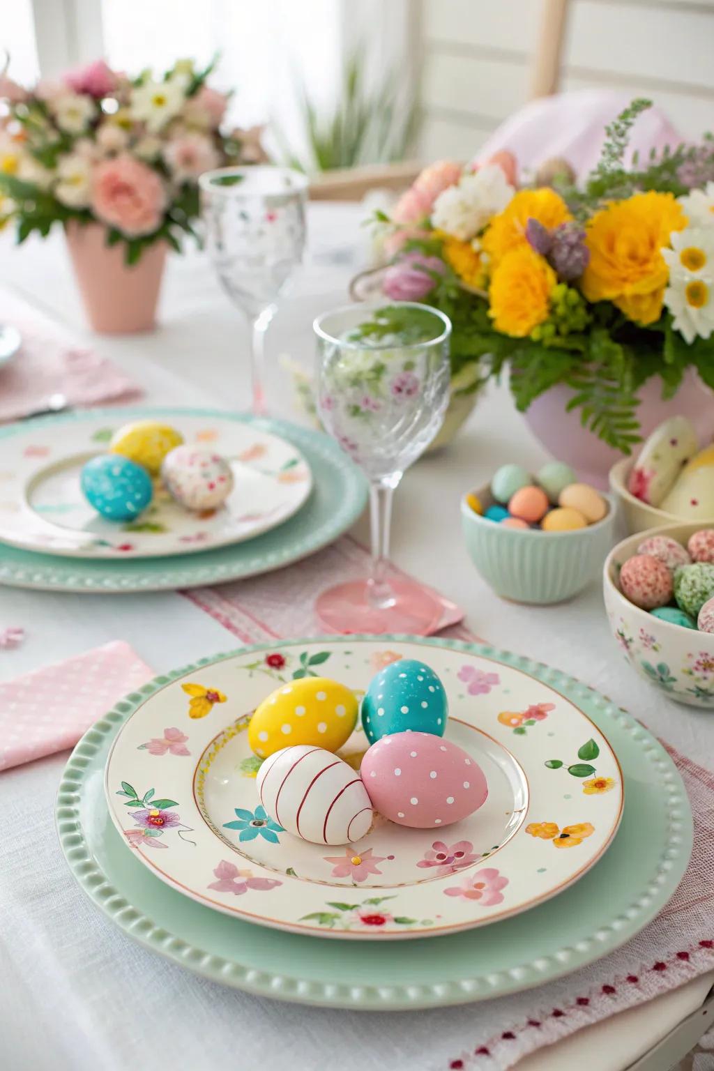 Easter crockery that injects celebratory flair.