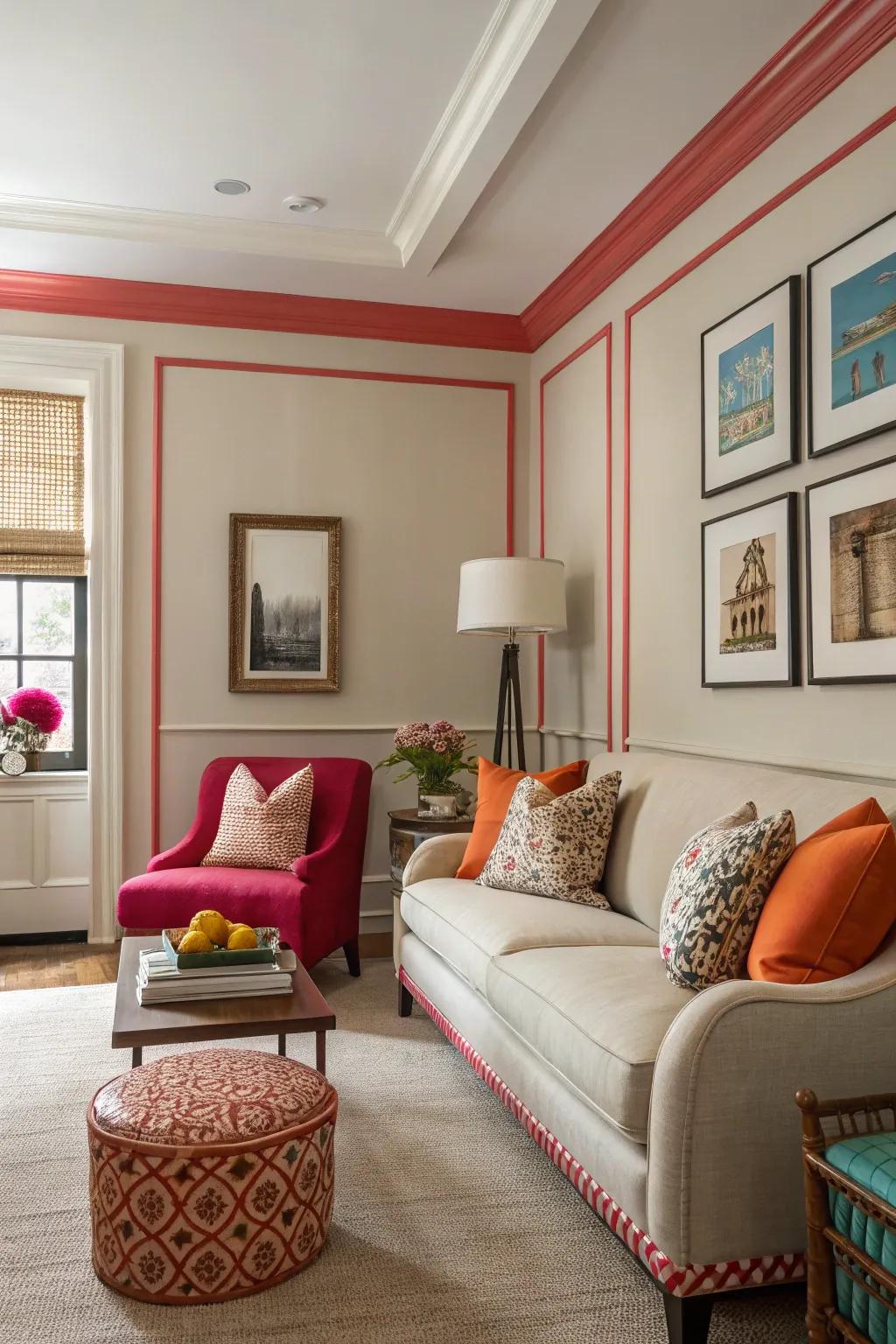 Striking trims contribute character and definition.