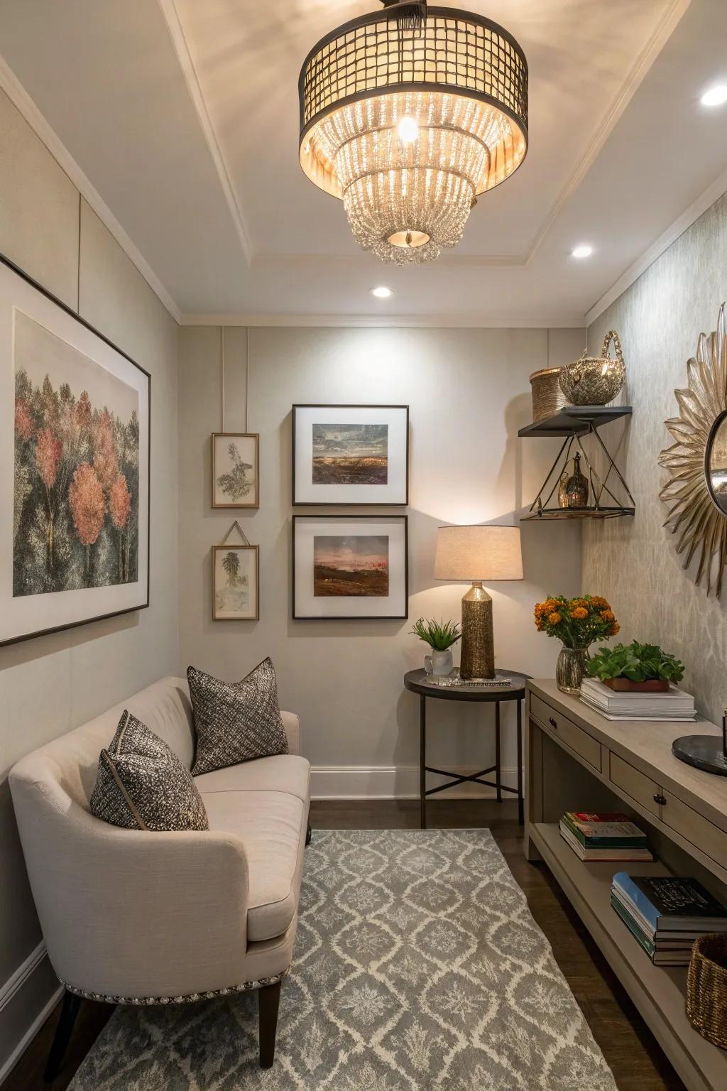 Decorative touches personalize and enhance.