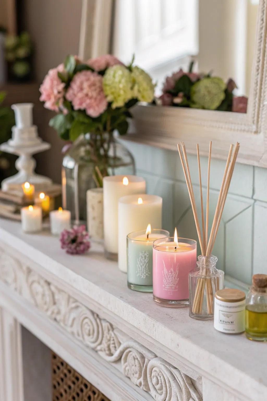 Spring scents rejuvenate your senses and refine your decor.