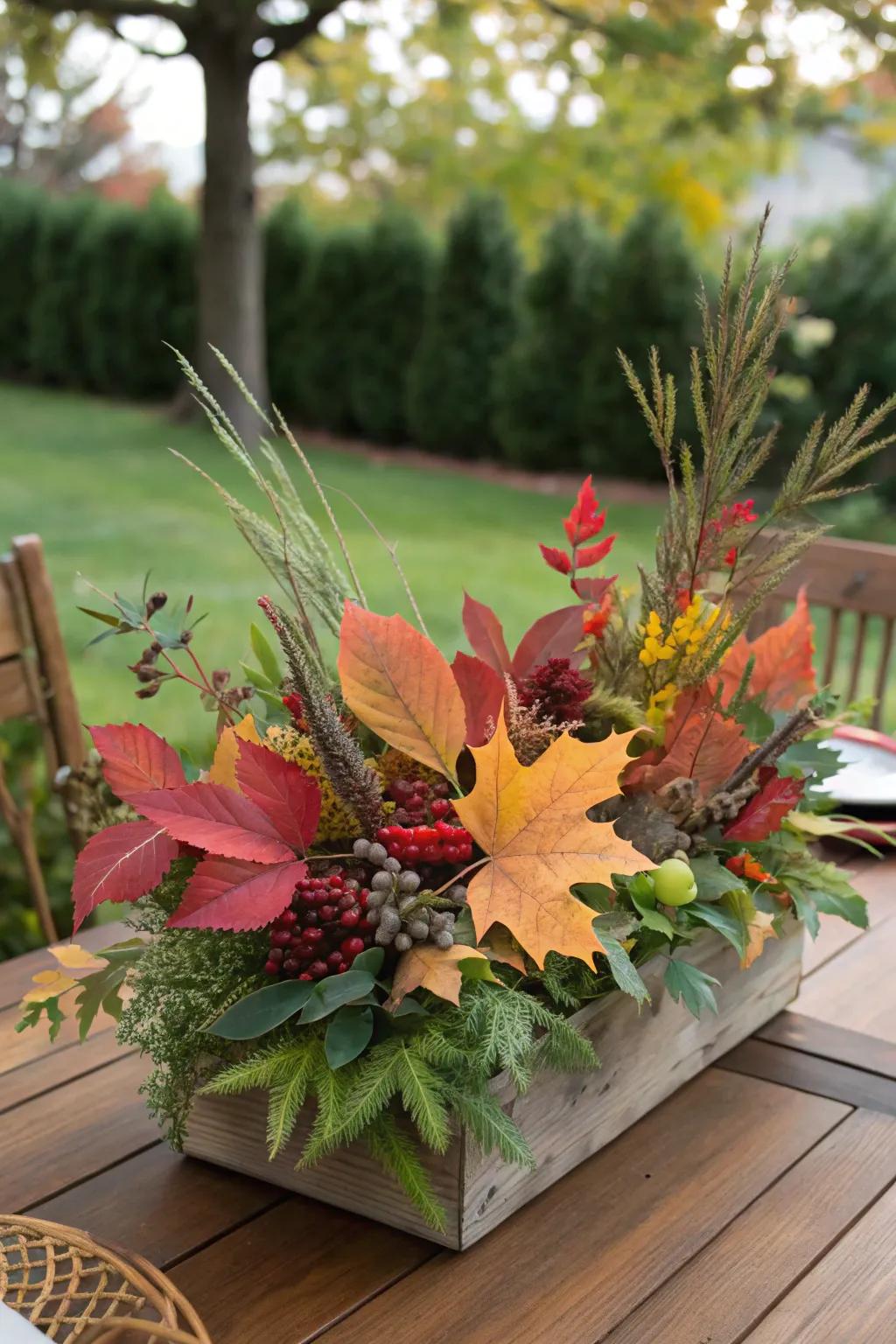 Nature's offerings add beauty and affordability.