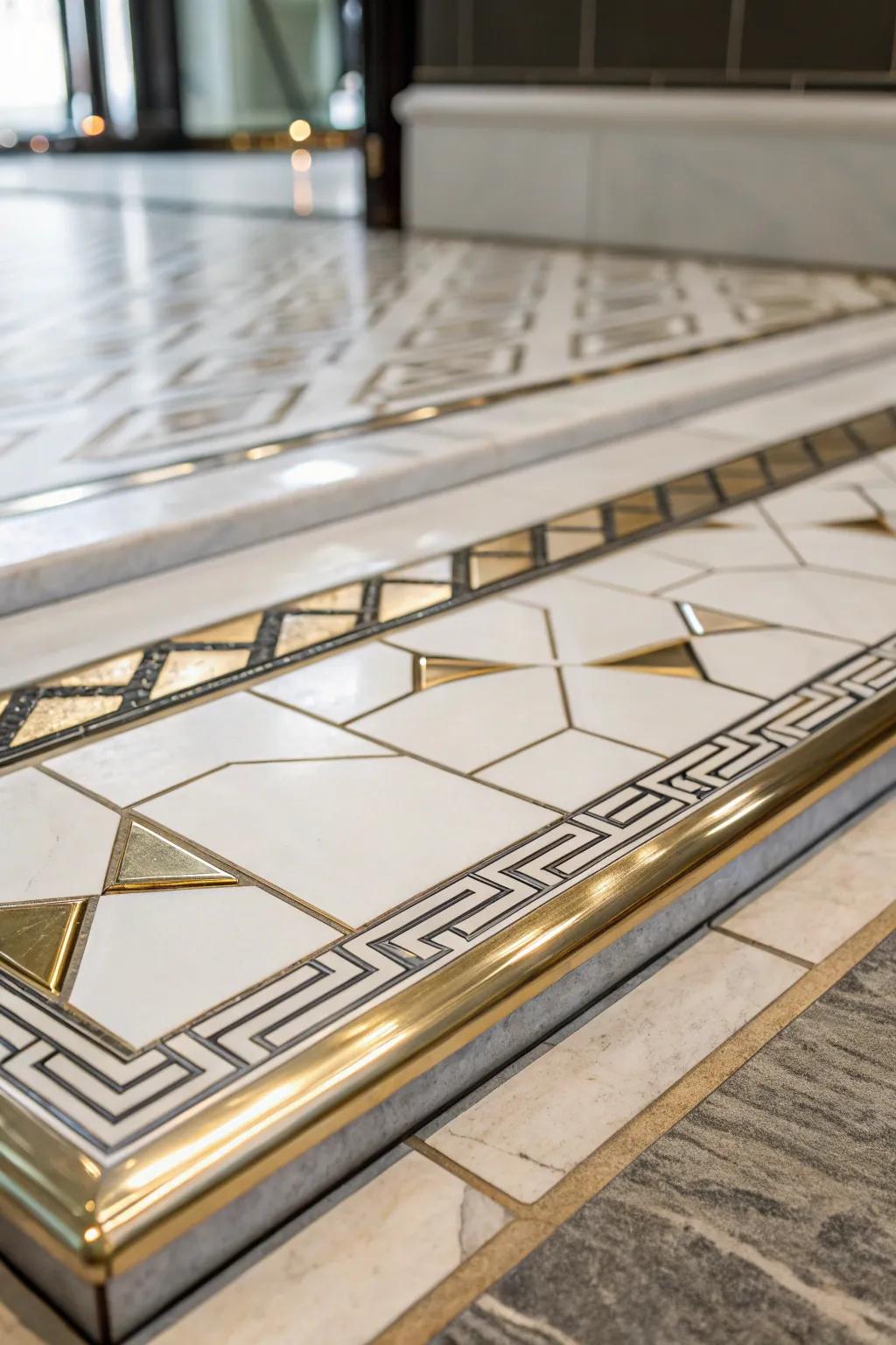 Metallic trims incorporate a polished and up-to-date touch to changes.