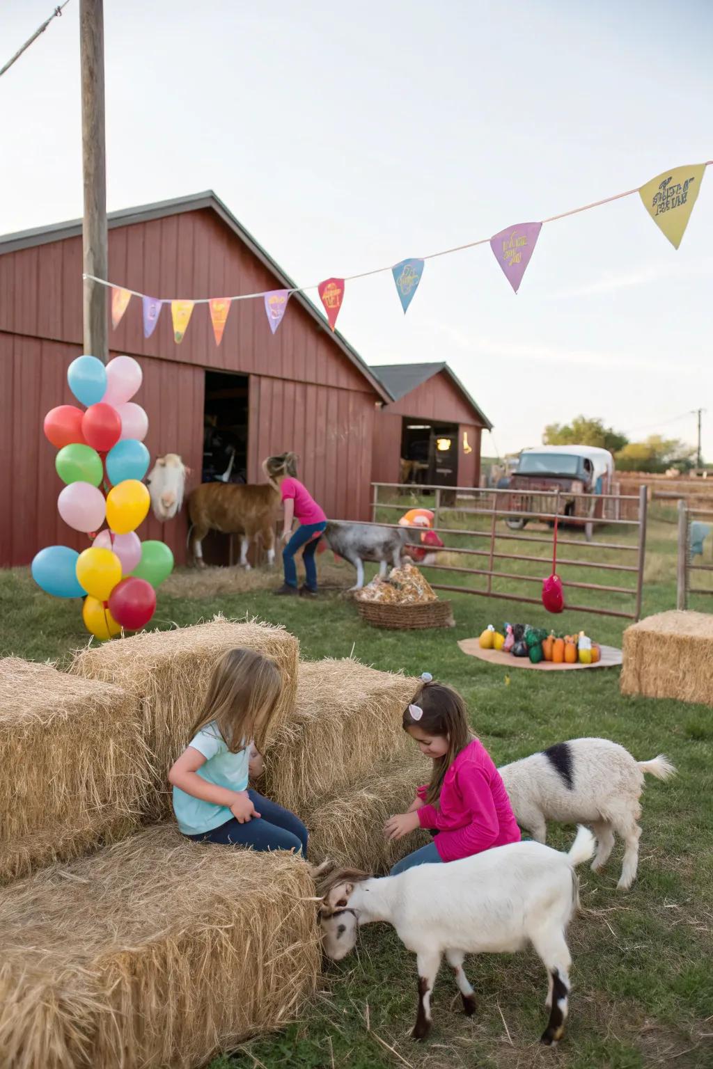 Capture the charm of the countryside with a delightful acres-themed party.