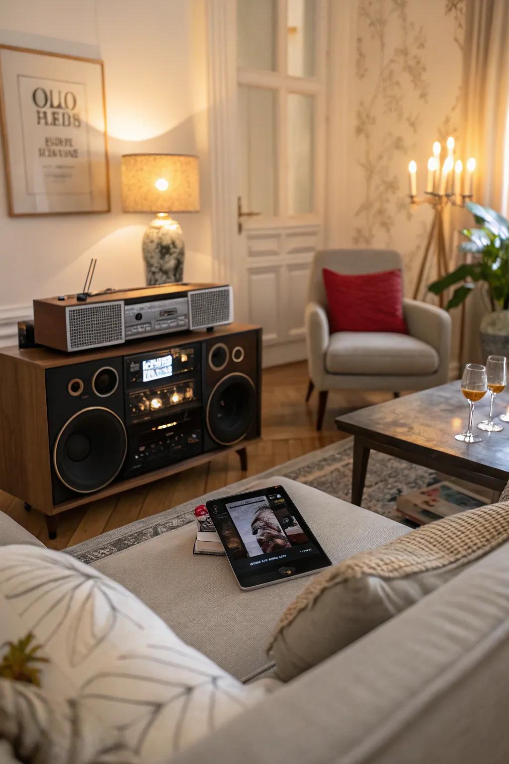 Establish the mood with a heartfelt listening selection of meaningful tunes.