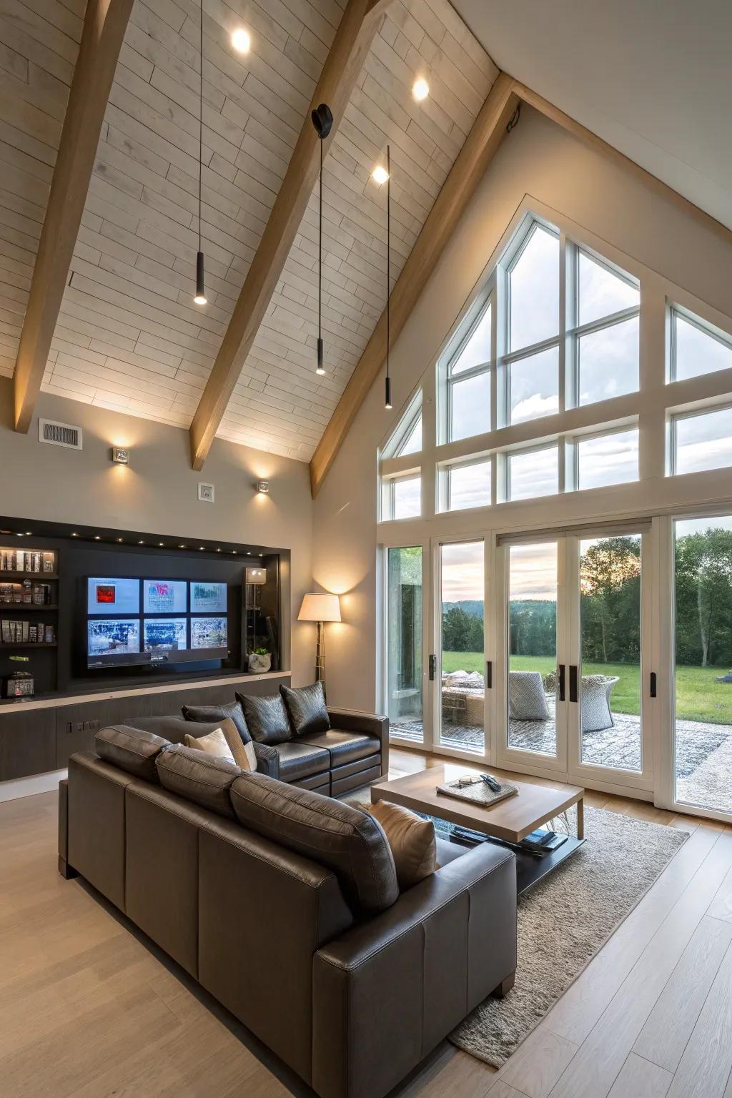 Smart lighting provides ease and customization at your fingertips.