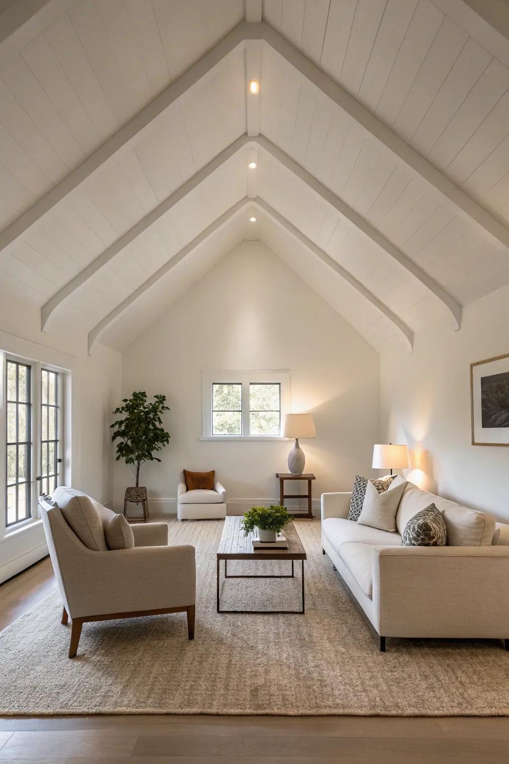 Flat finishes offer a subtle and calming look.