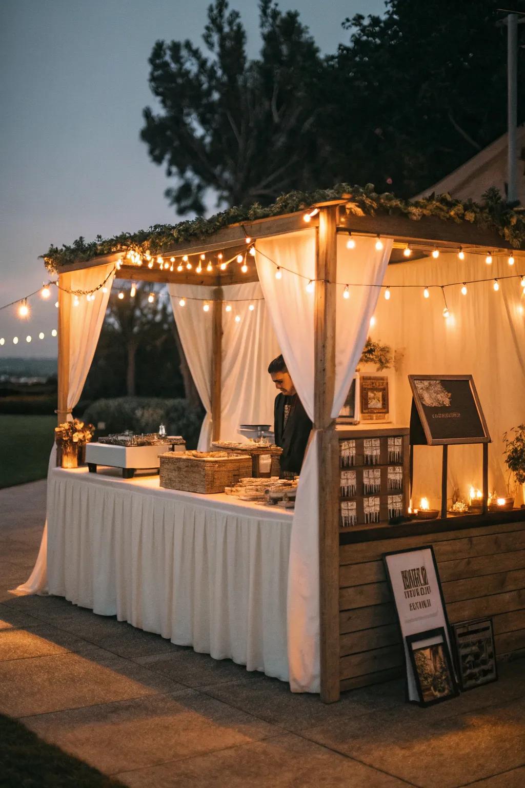 Multi-sensory experiences enrich your booth's atmosphere.