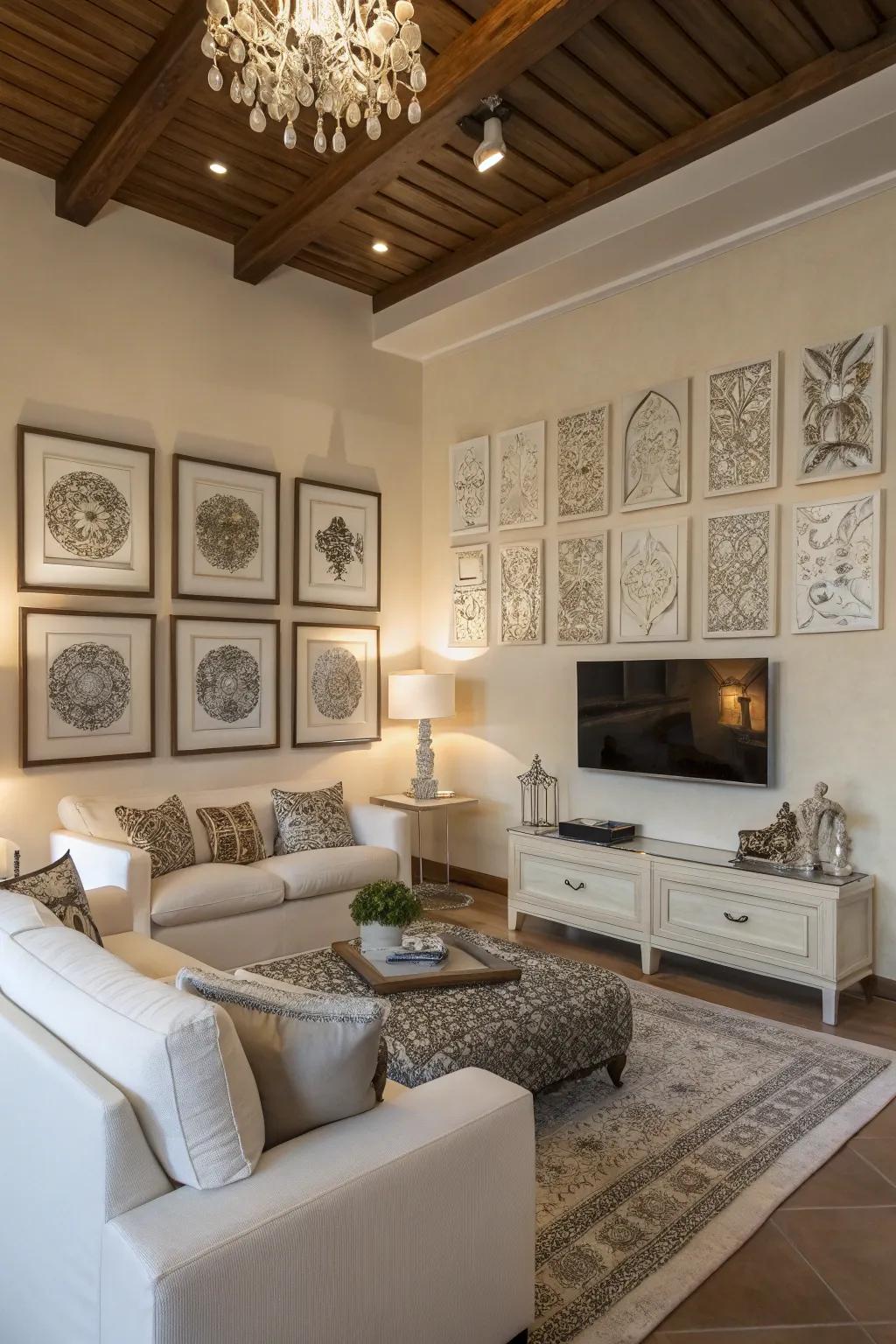 Enhance your walls with elegant artwork.
