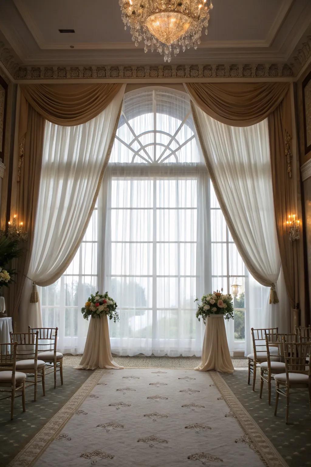 Opulence through stratified compositions.