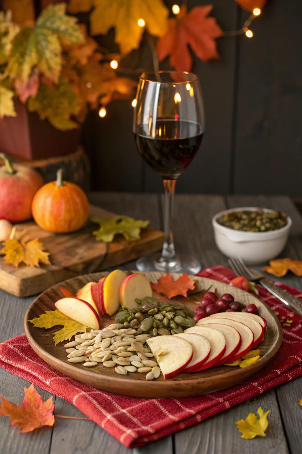 Seasonal elements transform your board for any celebration.