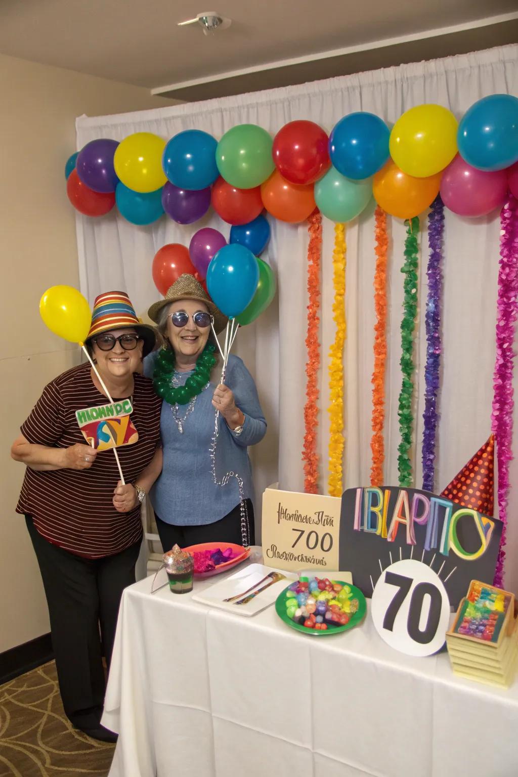 A DIY photo spot creates lasting memories.