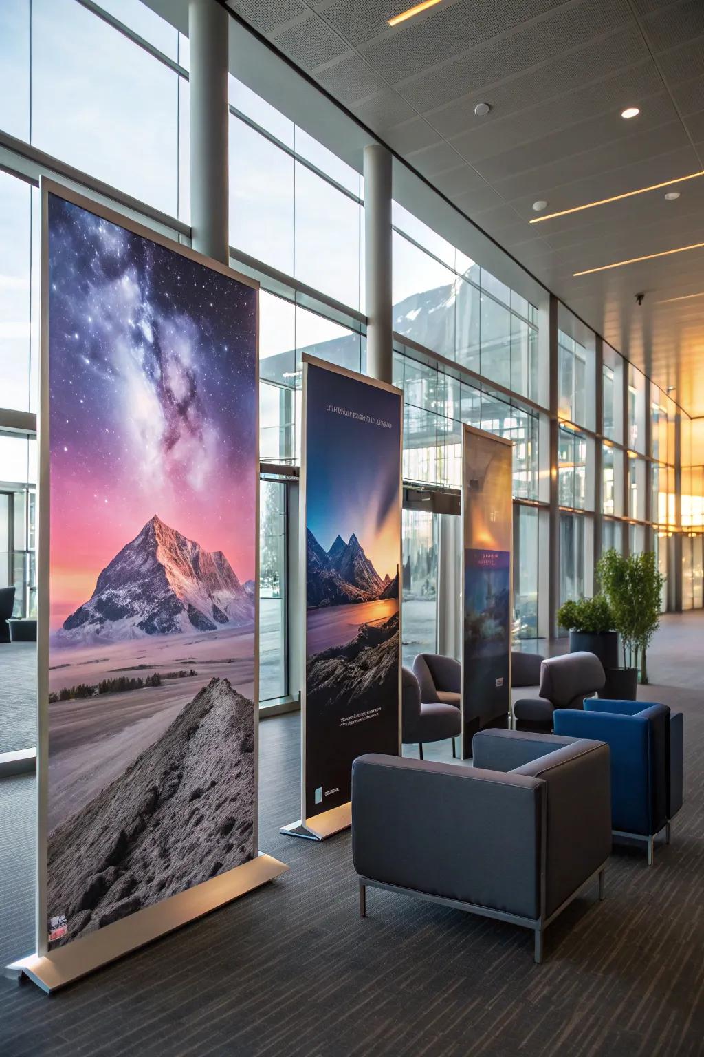 Surreal landscapes invite imagination and intrigue.