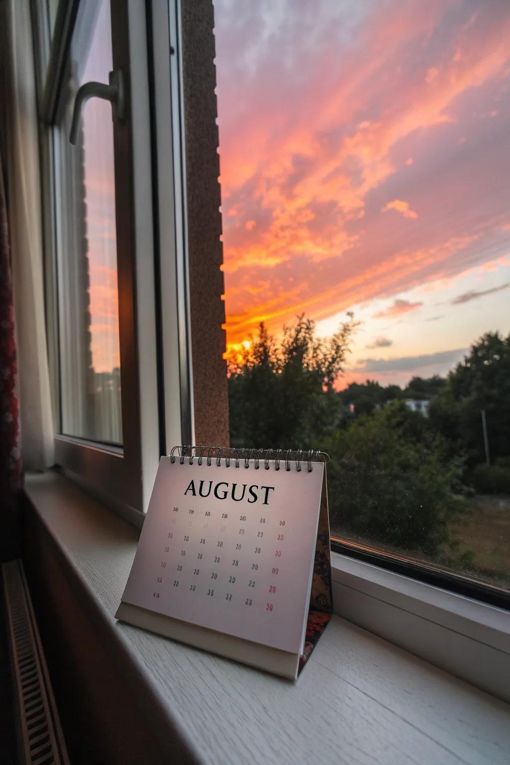 Capture the beauty of twilight with sunset color gradients.