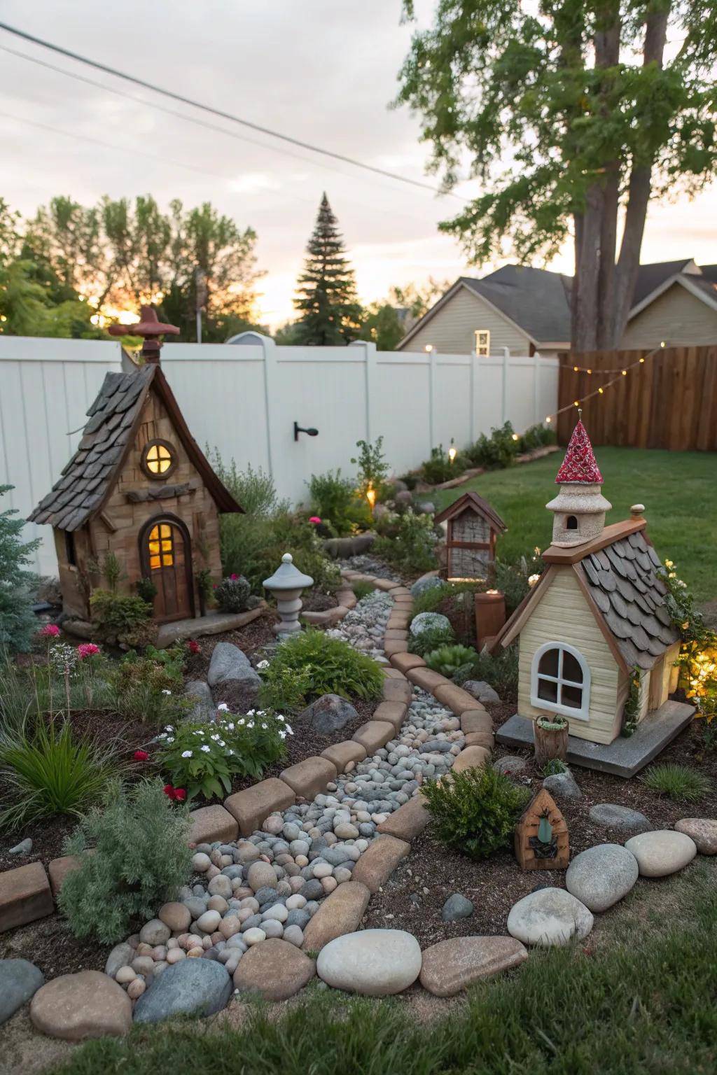 Enchanting fairy enclosure for magical playtime.