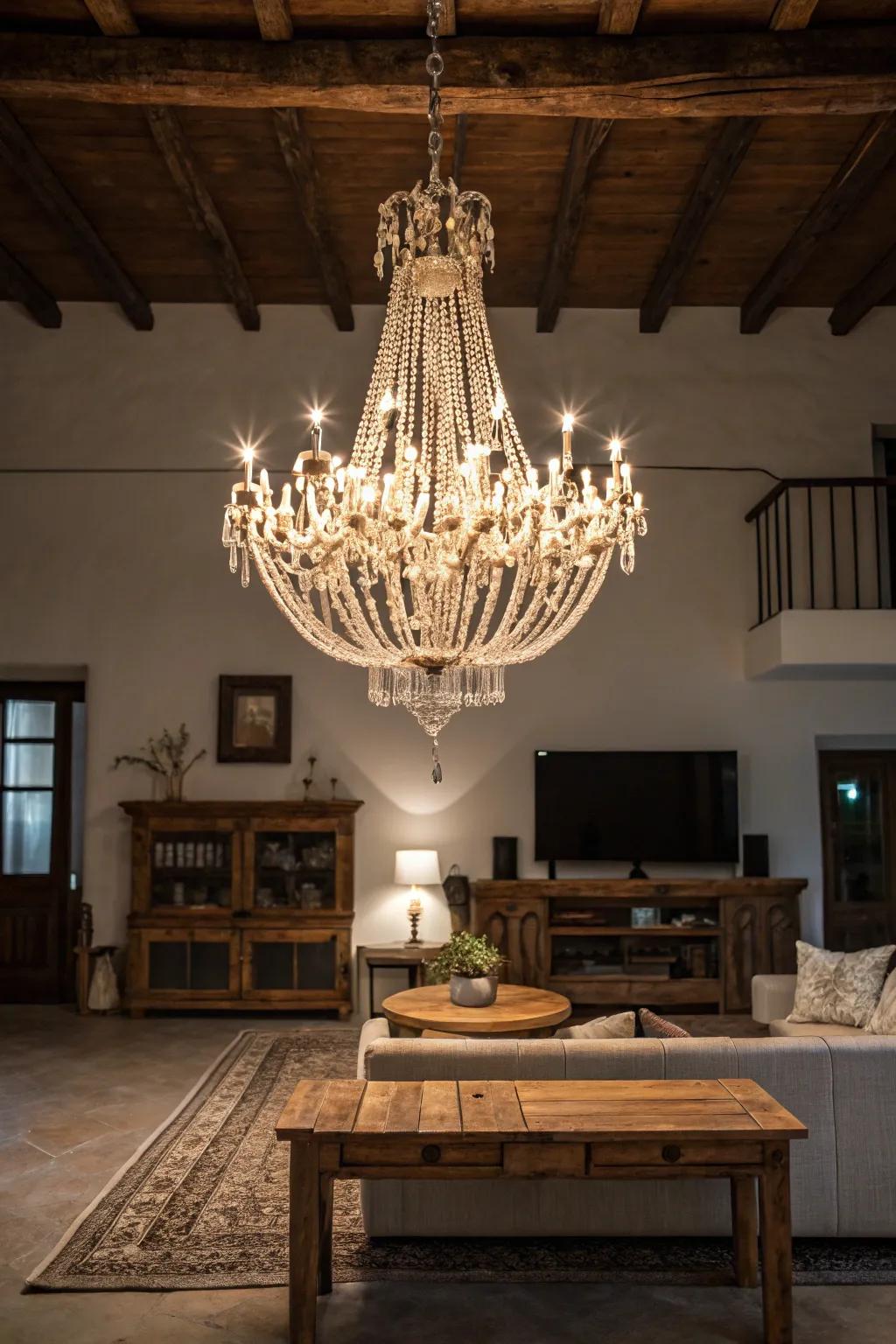 A touch of glamour adds class to rural settings