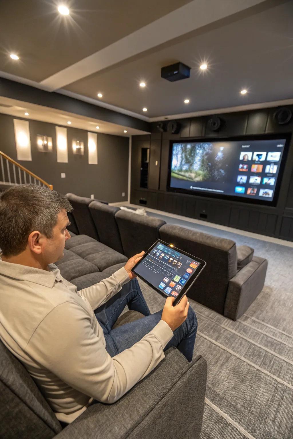 Intelligent home integration makes it possible to control your home cinema with ease and convenience.