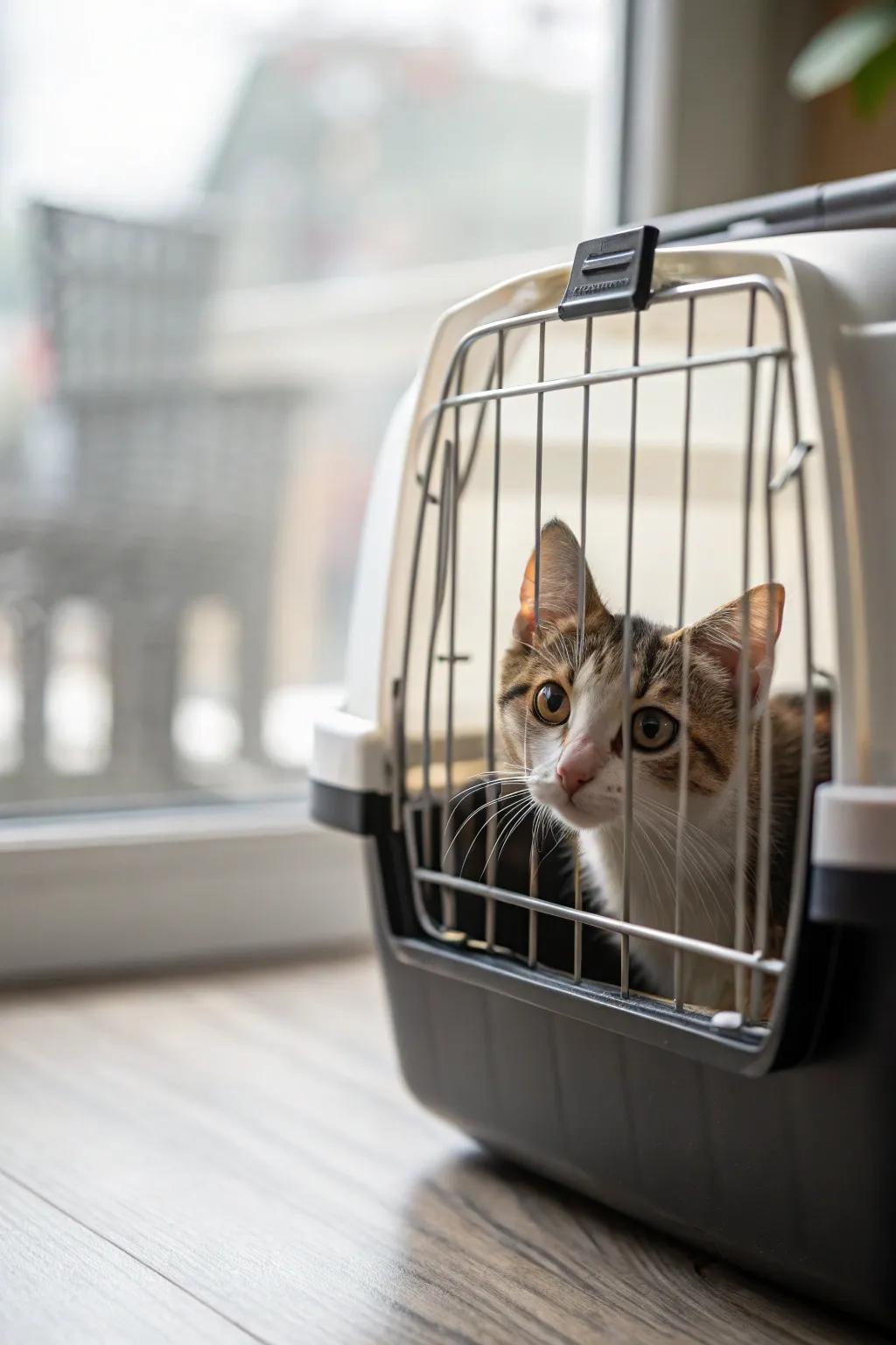 A viewing hub lets your cat safely enjoy the outside world.